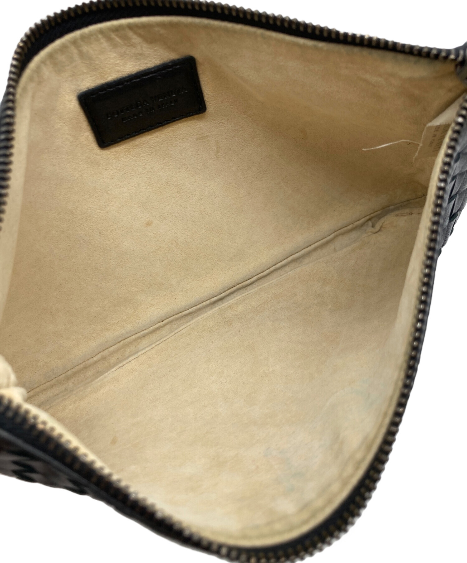 中古・古着通販】BOTTEGA VENETA (ボッテガベネタ) レザーポーチ