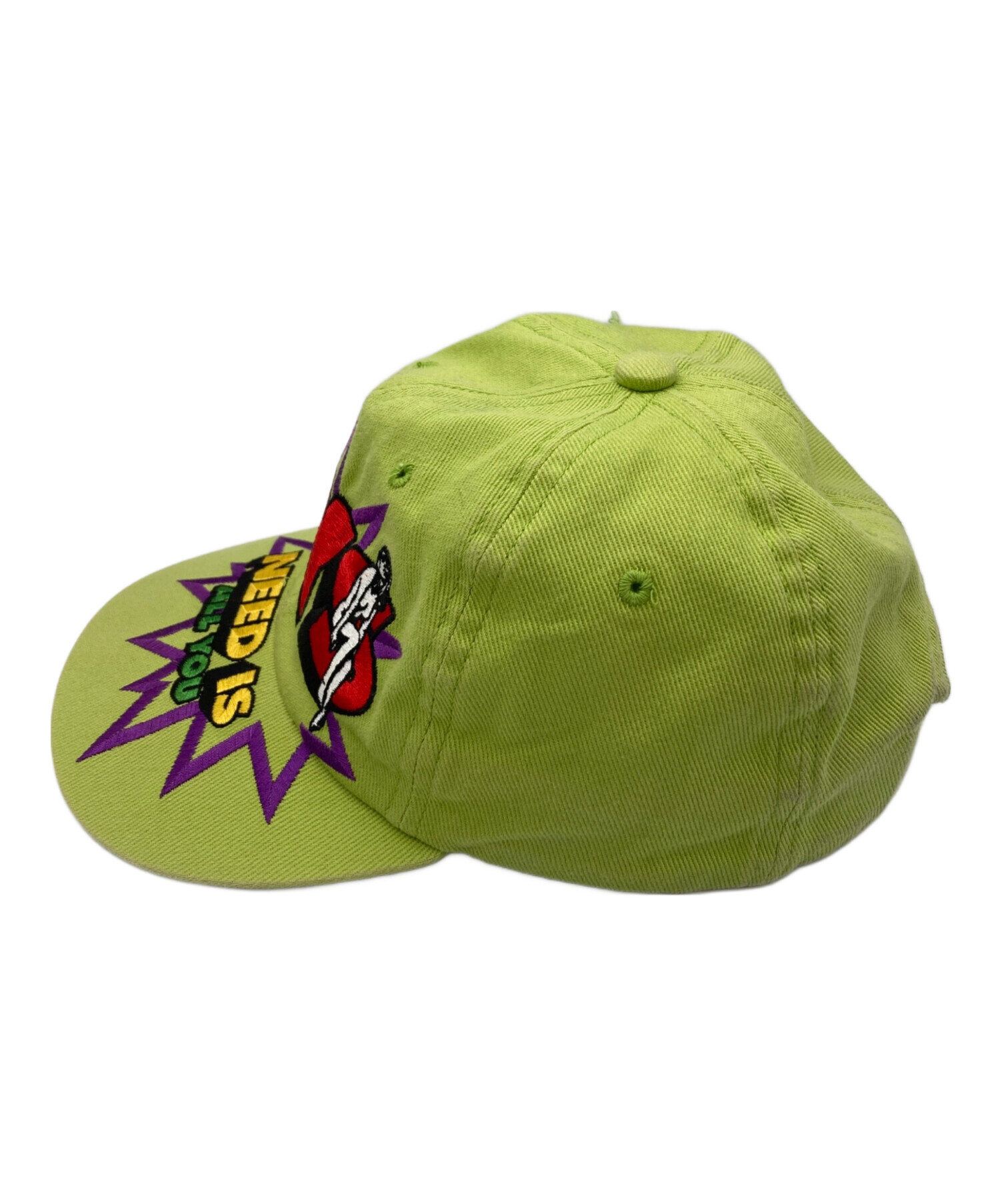 レア　HYSTERIC GLAMOUR ヒステリックグラマー　キャップ　グリーン 中古・古着通販】Hysteric Glamour (ヒステリックグラマー) キャップ