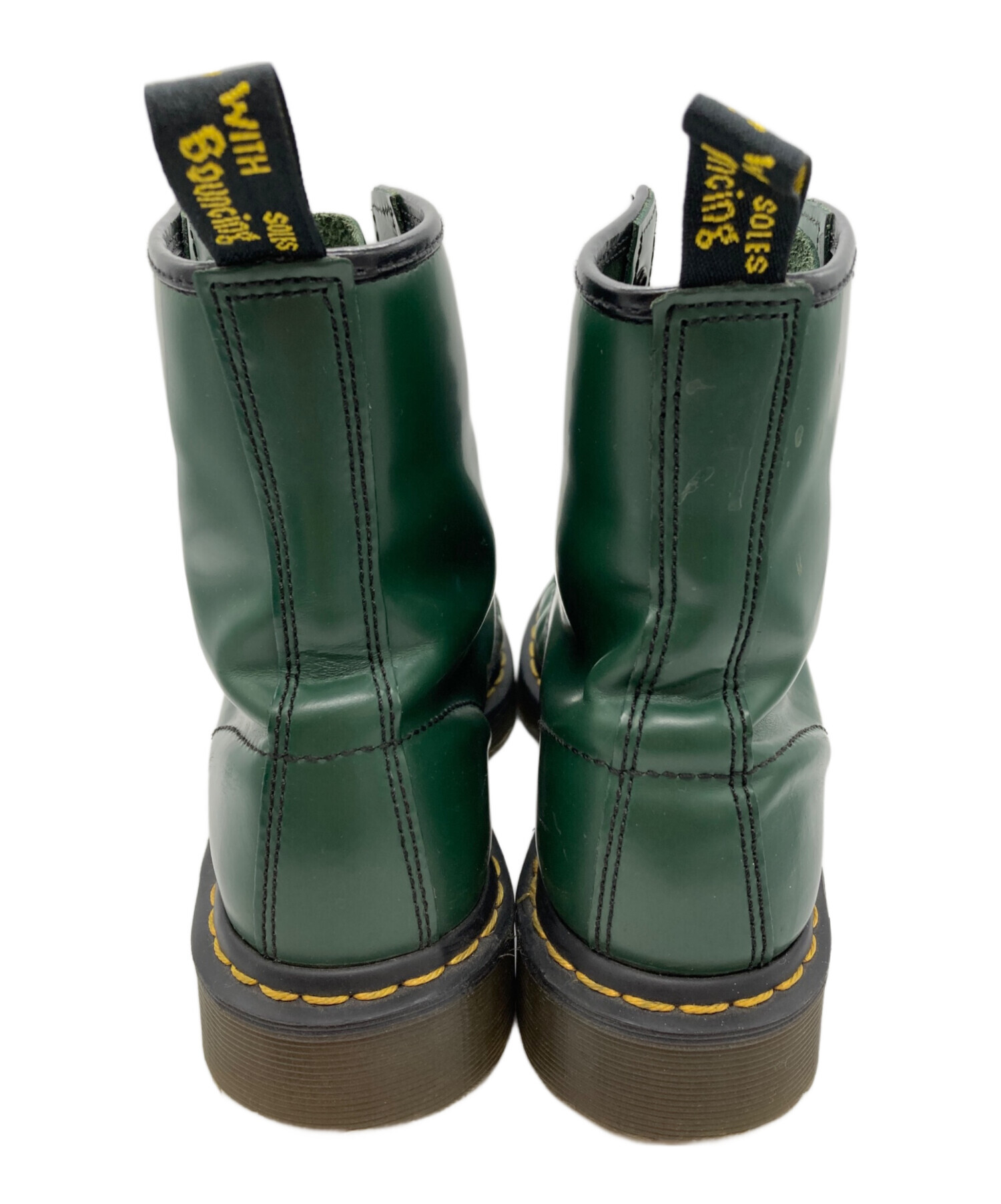 【グリーン×希少サイズ】ドクターマーチン 8ホール UK10 ドクターマーチン8ホールグリーンサイズUK10 Dr. Martens