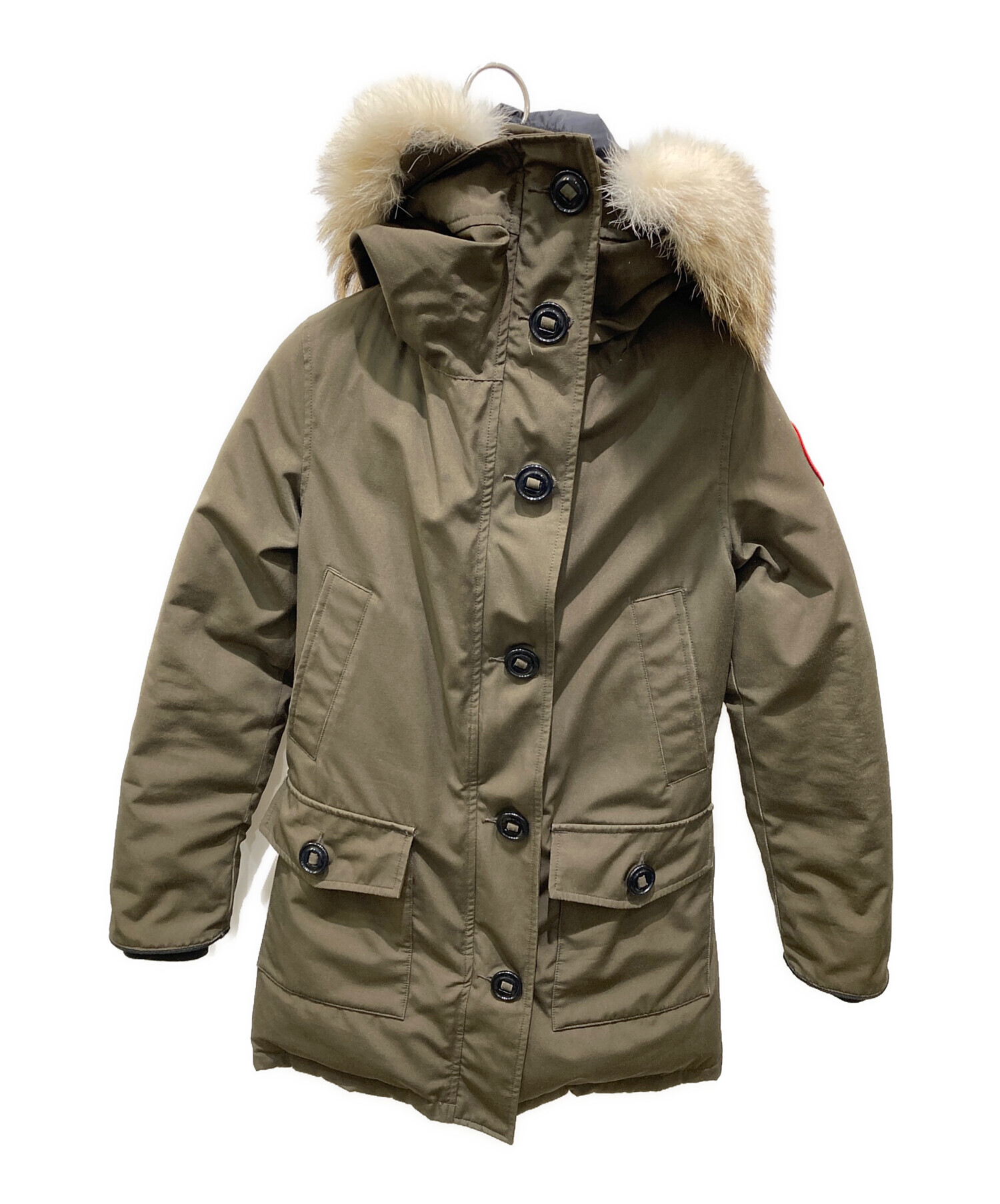 中古・古着通販】CANADA GOOSE (カナダグース) BRONTE PARKA カーキ 