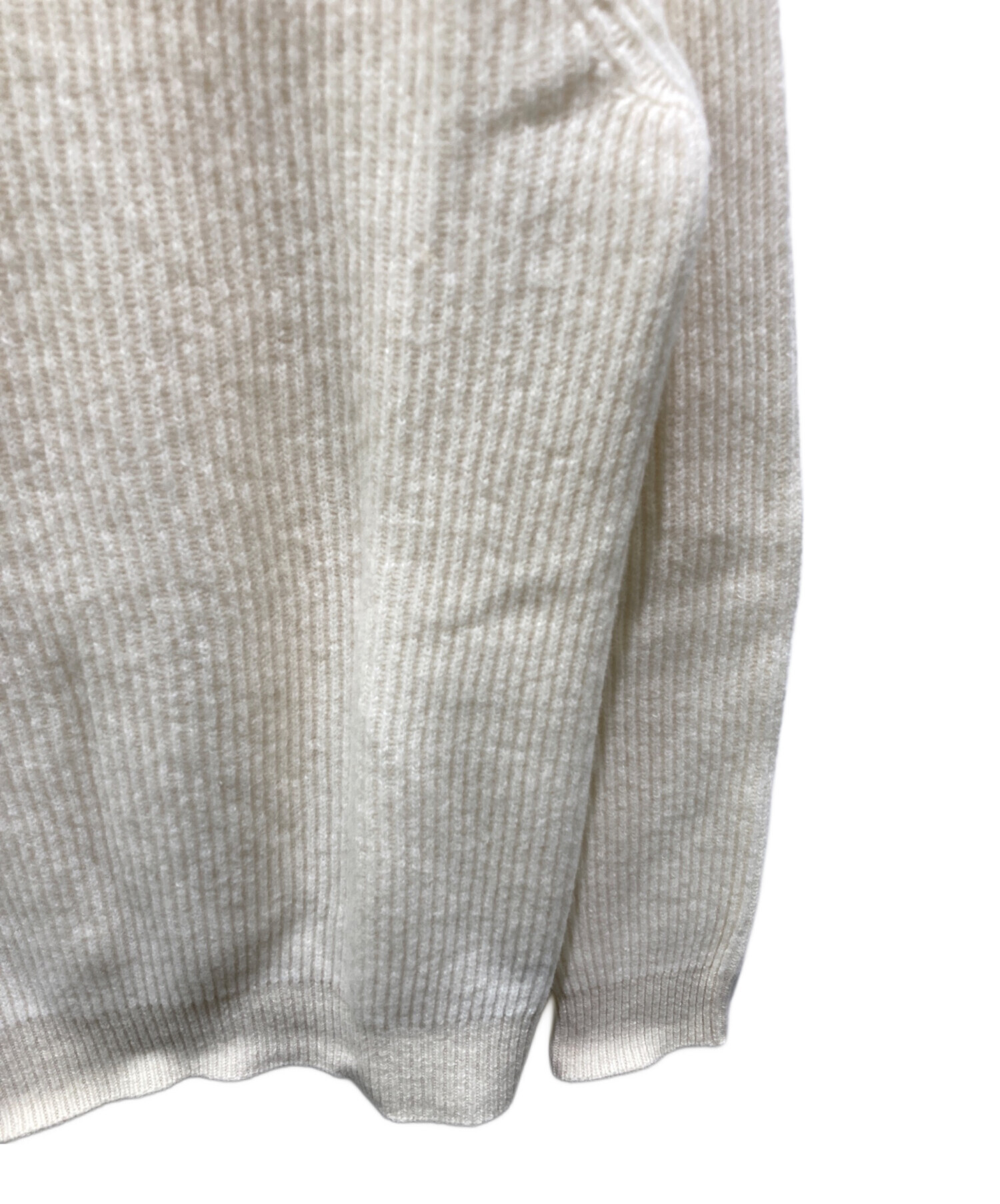 中古・古着通販】Zanone (ザノーネ) タートルネックニット ベージュ