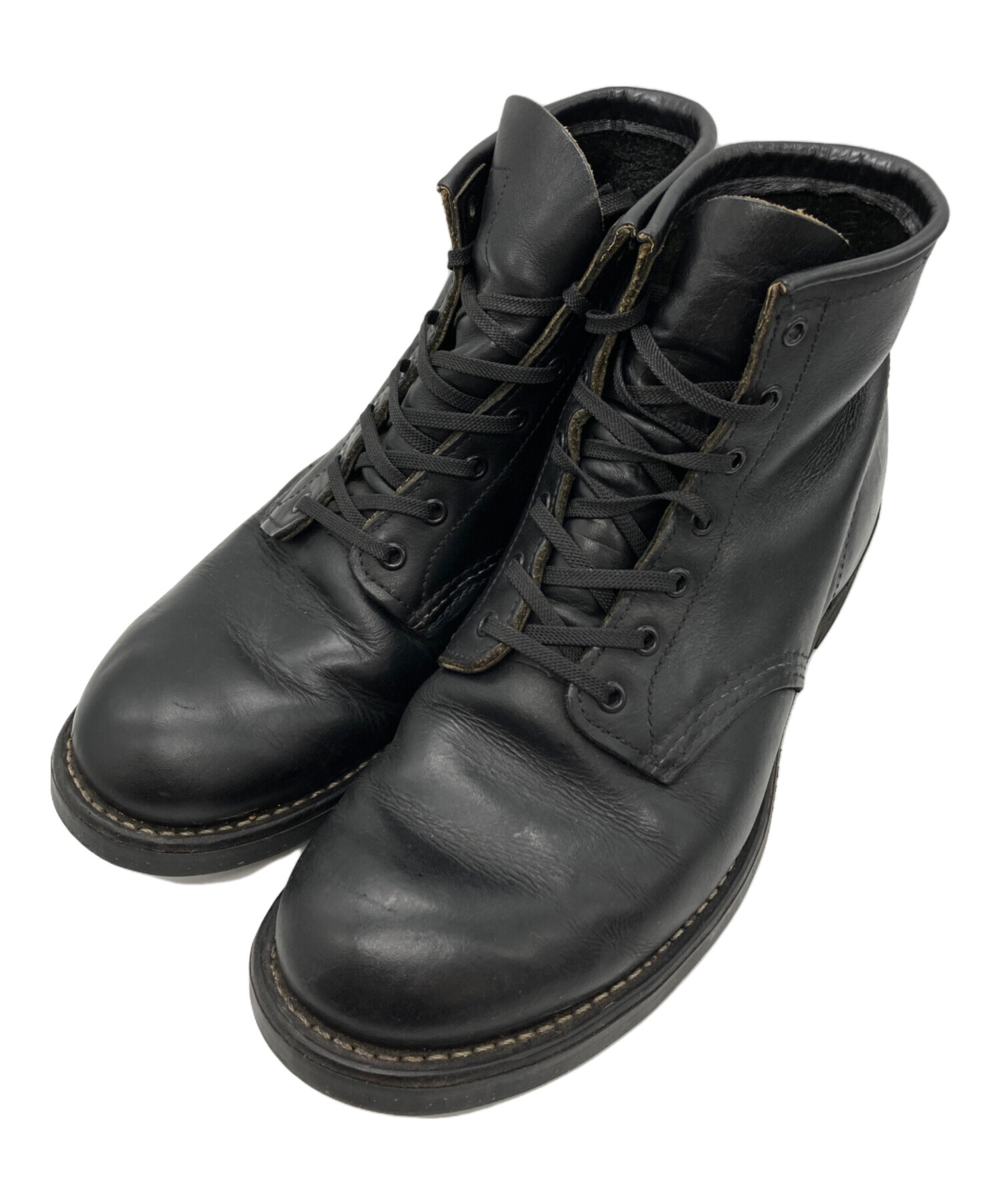 中古・古着通販】RED WING (レッドウィング) ワークブーツ ブラック 