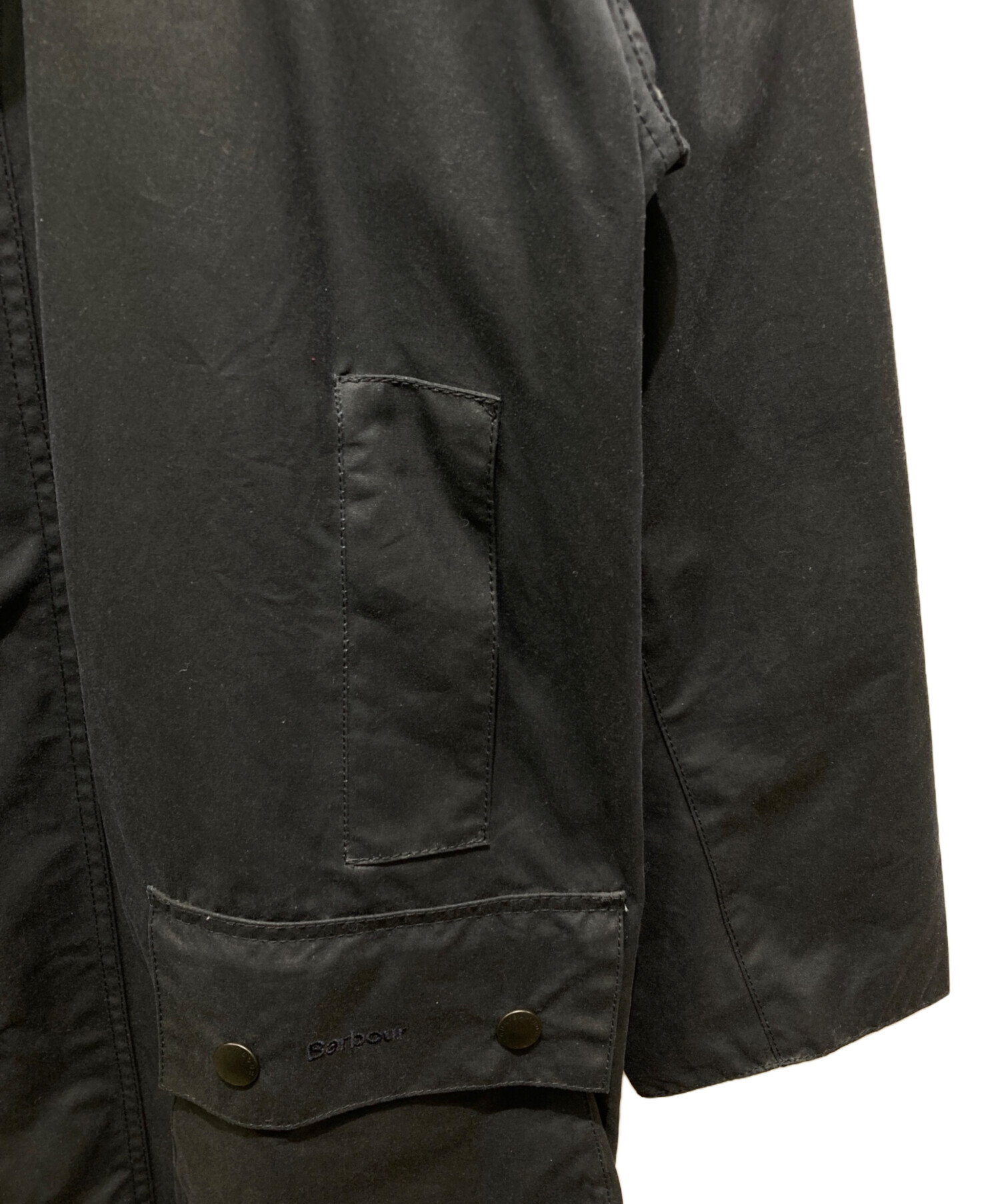 中古・古着通販】Barbour (バブアー) BORDER WAX JACKET ネイビー