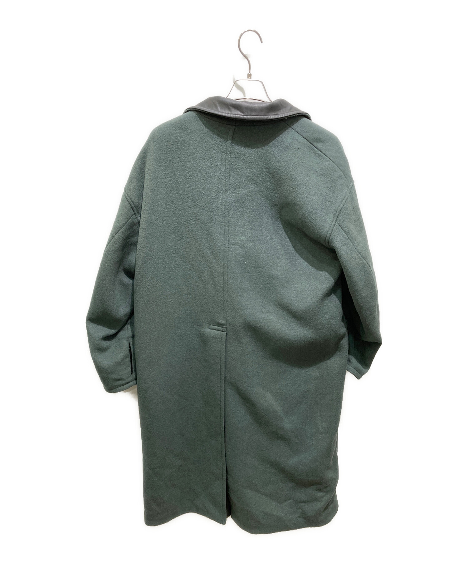 中古・古着通販】HARE (ハレ) リバーシブルフェイクレザーステンカラー 