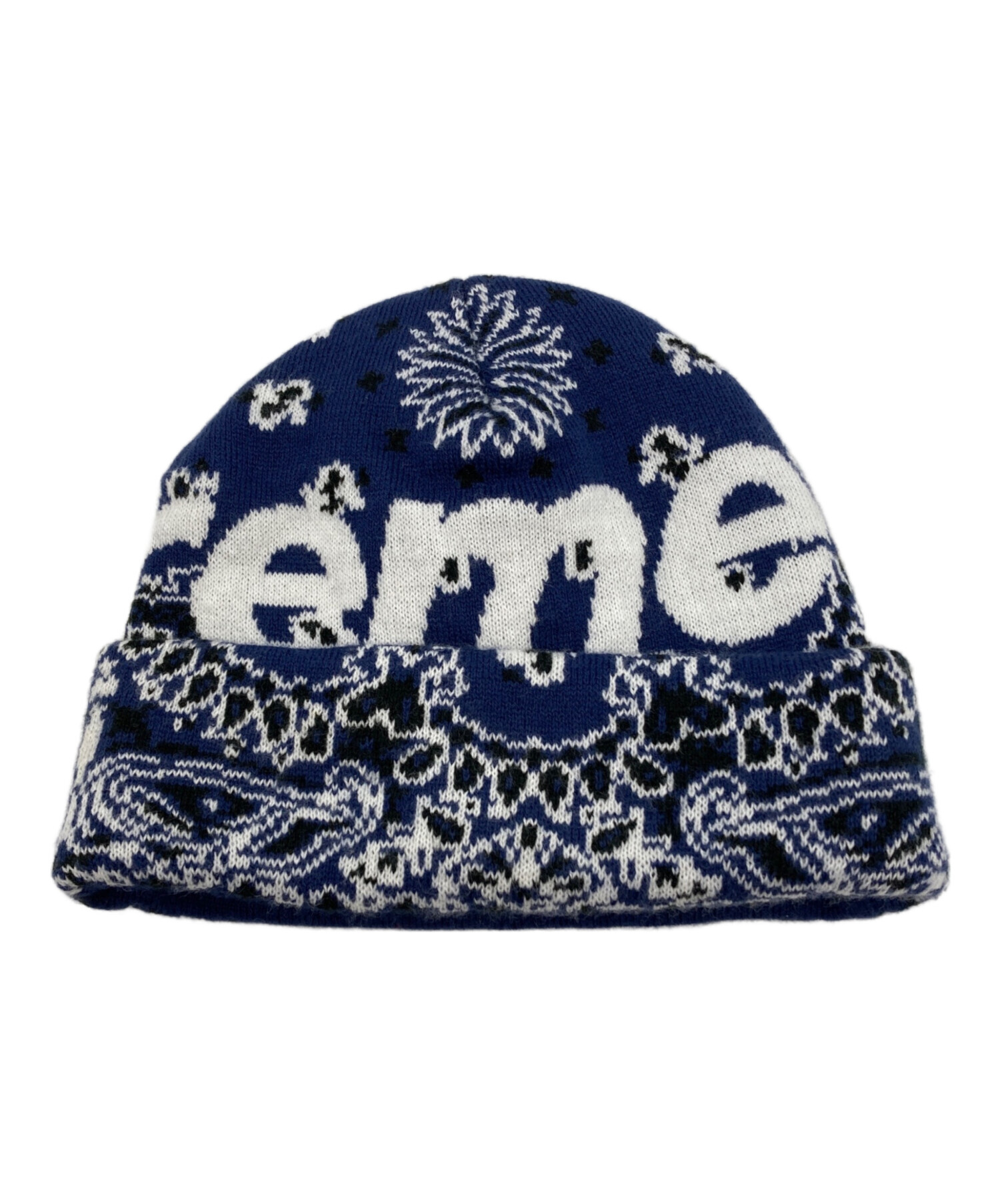 中古・古着通販】SUPREME (シュプリーム) Bandana Big Logo Beanie