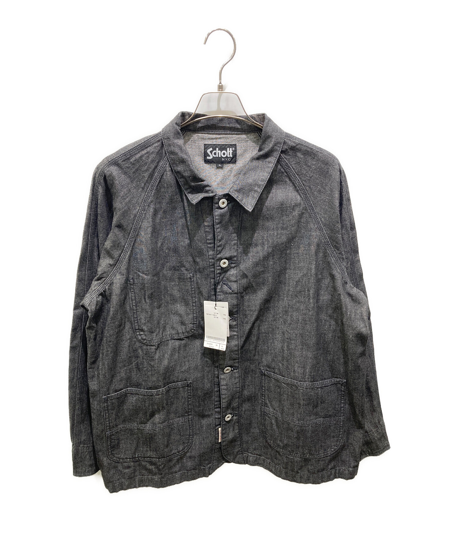 Schott デニムカバーオール XL Schott デニムカバーオール XL