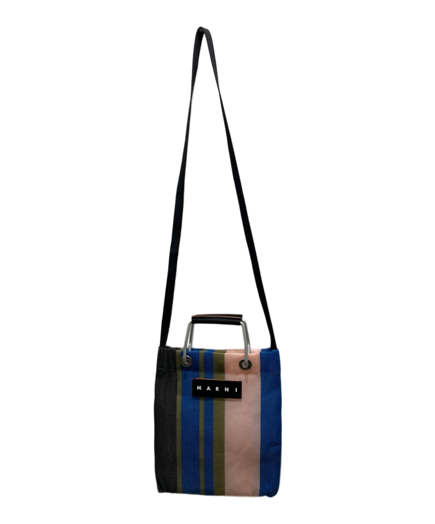 中古・古着通販】MARNI (マルニ) ストライプミニショルダーバッグ