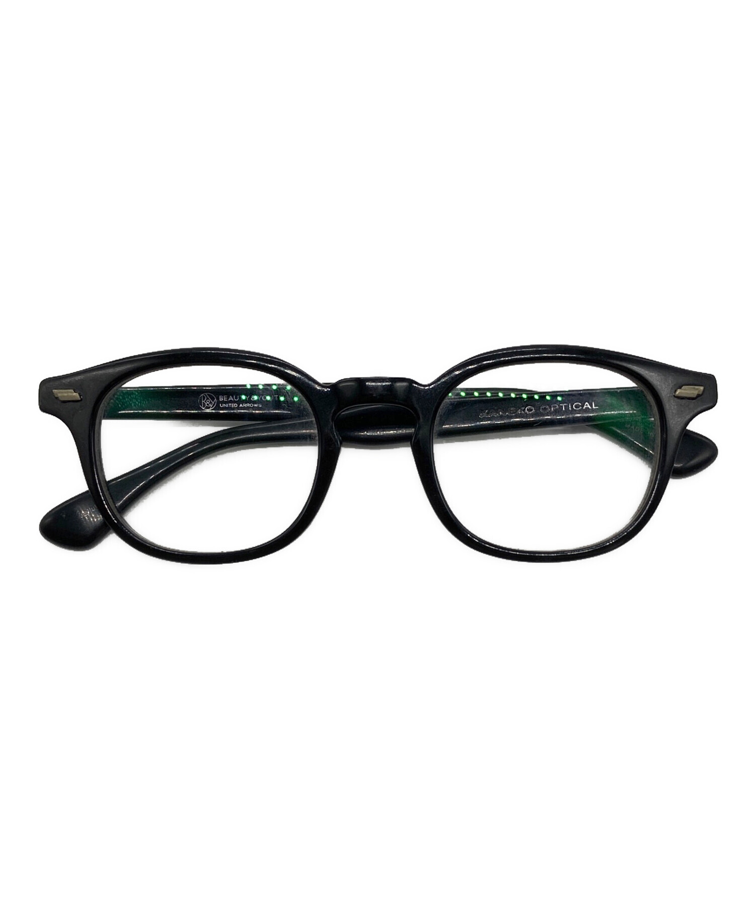 BEAUTY&YOUTH × KANEKO OPTICAL メガネ 中古・古着通販】BEAUTY&YOUTH (ビューティーアンドユース) 金子眼鏡
