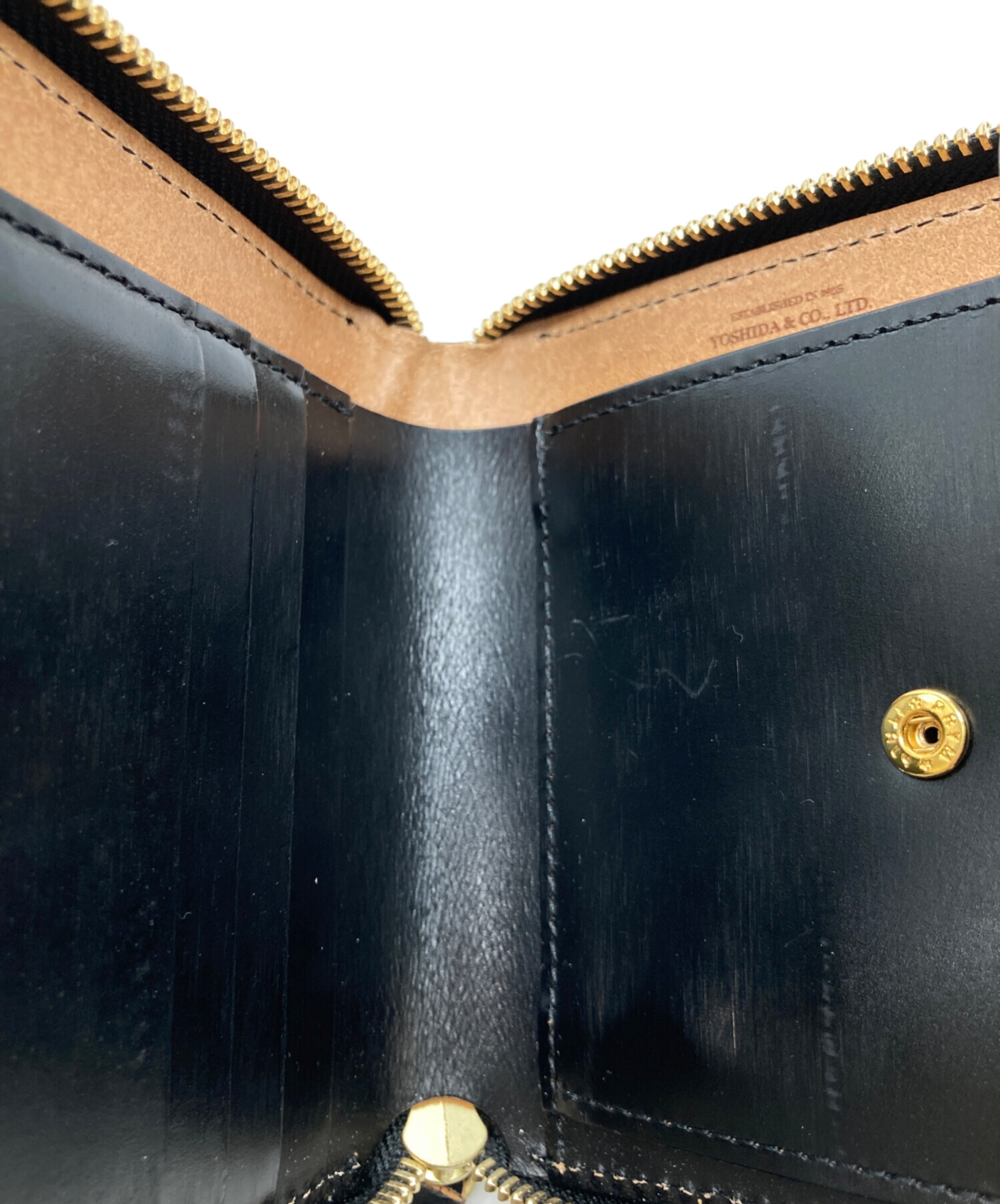 中古・古着通販】PORTER (ポーター) 2つ折り財布 ブラック｜ブランド