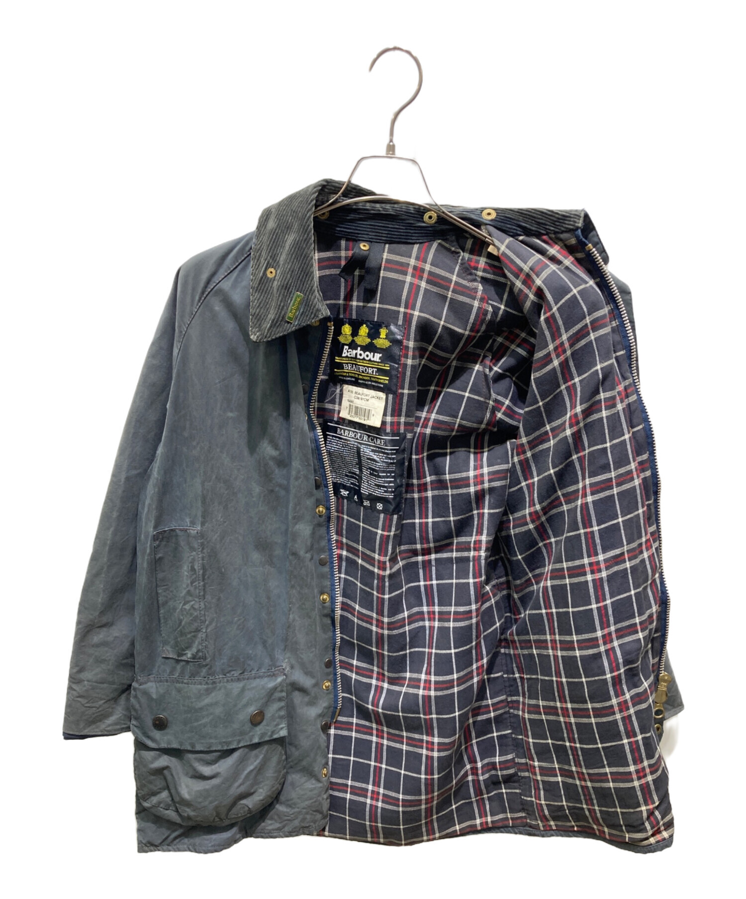 中古・古着通販】Barbour (バブアー) BEAUFORT JACKET グレー サイズ 