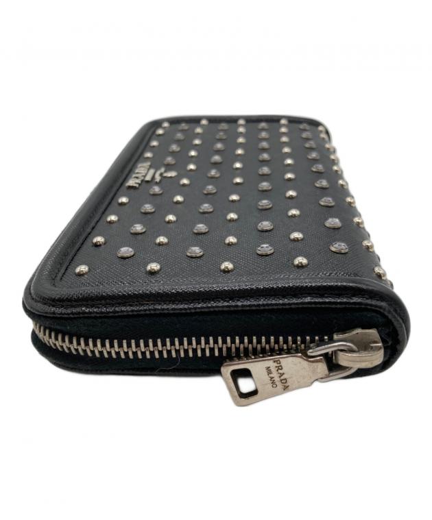 中古・古着通販】PRADA (プラダ) 長財布 ブラック｜ブランド
