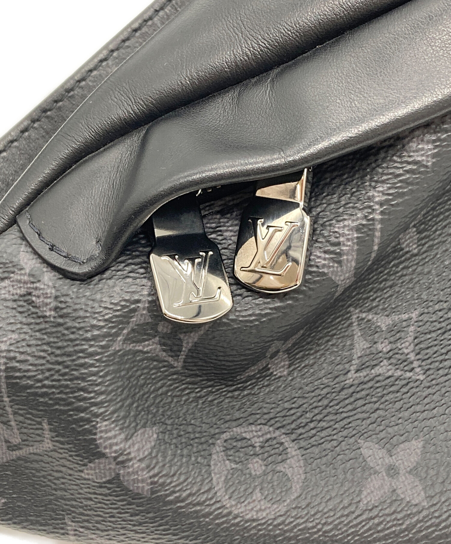 【期間限定価格】Louis Vuitton ボディバッグ ブラック 中古・古着通販】LOUIS VUITTON (ルイ ヴィトン) ウエストバッグ