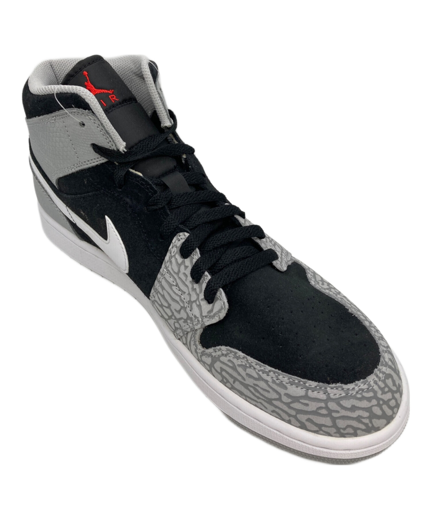 中古・古着通販】NIKE (ナイキ) Air Jordan 1 Mid Elephant Toe/Safari 