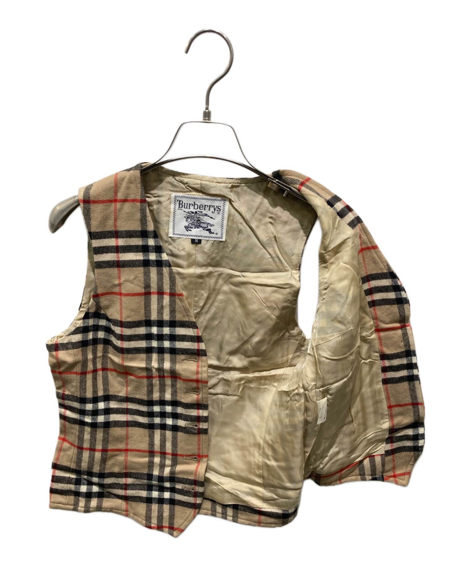 中古・古着通販】Burberry's (バーバリー) ノヴァチェックベスト