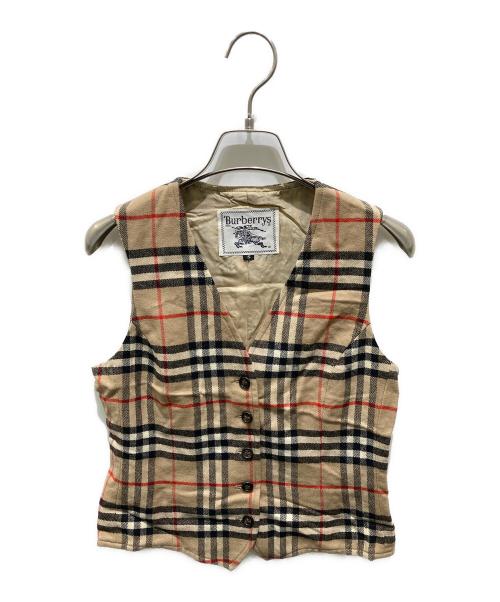 新品タグ付✨90’s Burberrys バーバリーノバチェック ジレ　ベスト 中古・古着通販】Burberry's (バーバリー) ノヴァチェックベスト
