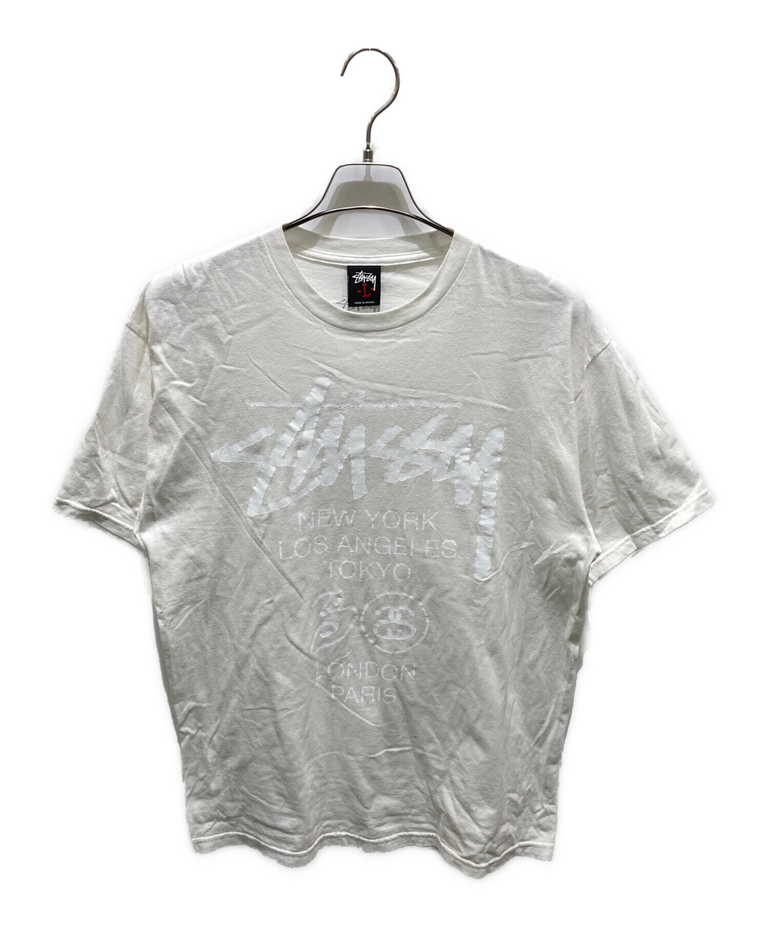 Stussy Tokyo Exclusive L/S Tee 白 Mサイズ Stussy Tokyo Exclusive S
