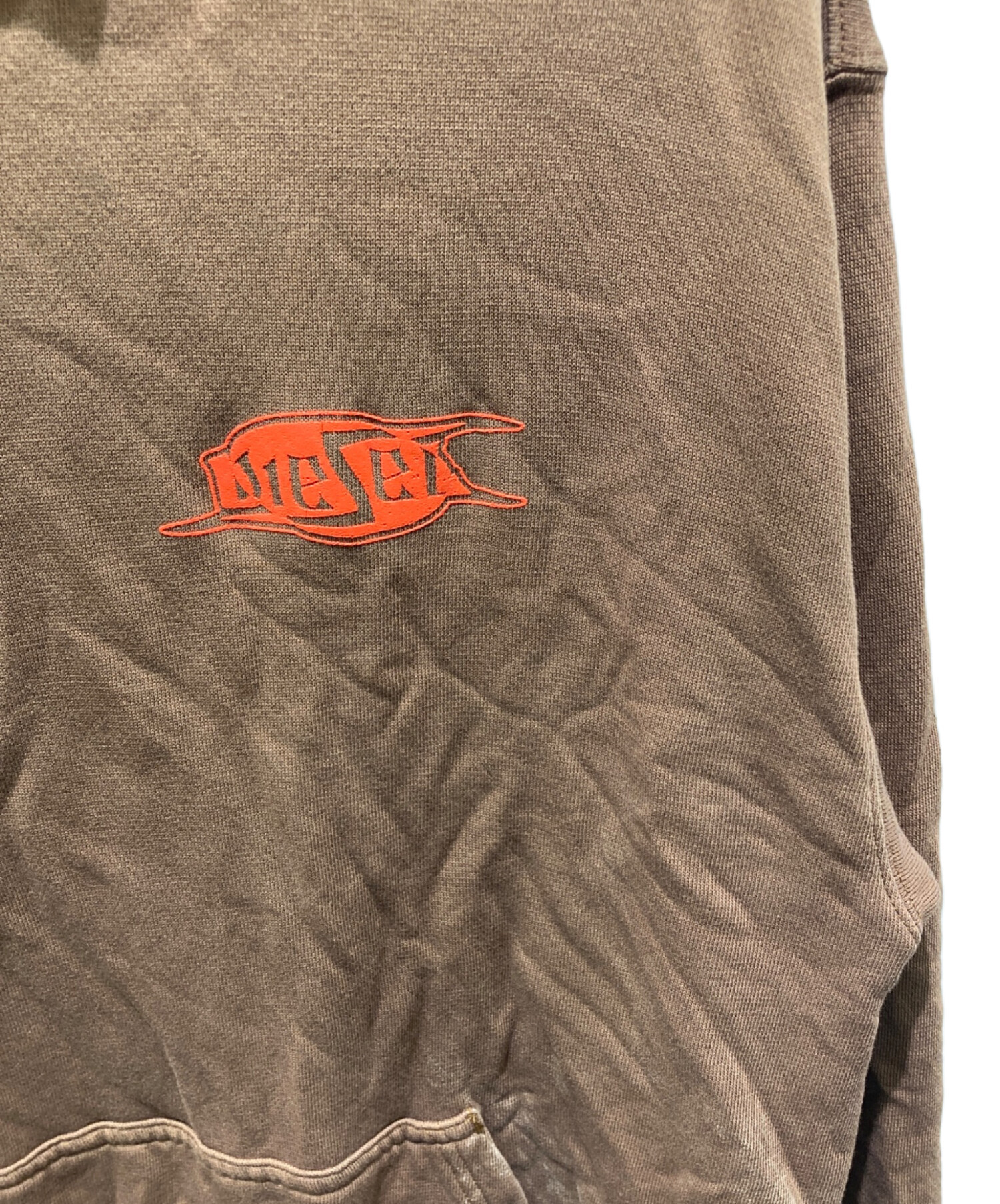 中古・古着通販】DIESEL (ディーゼル) 加工プルオーバーパーカー