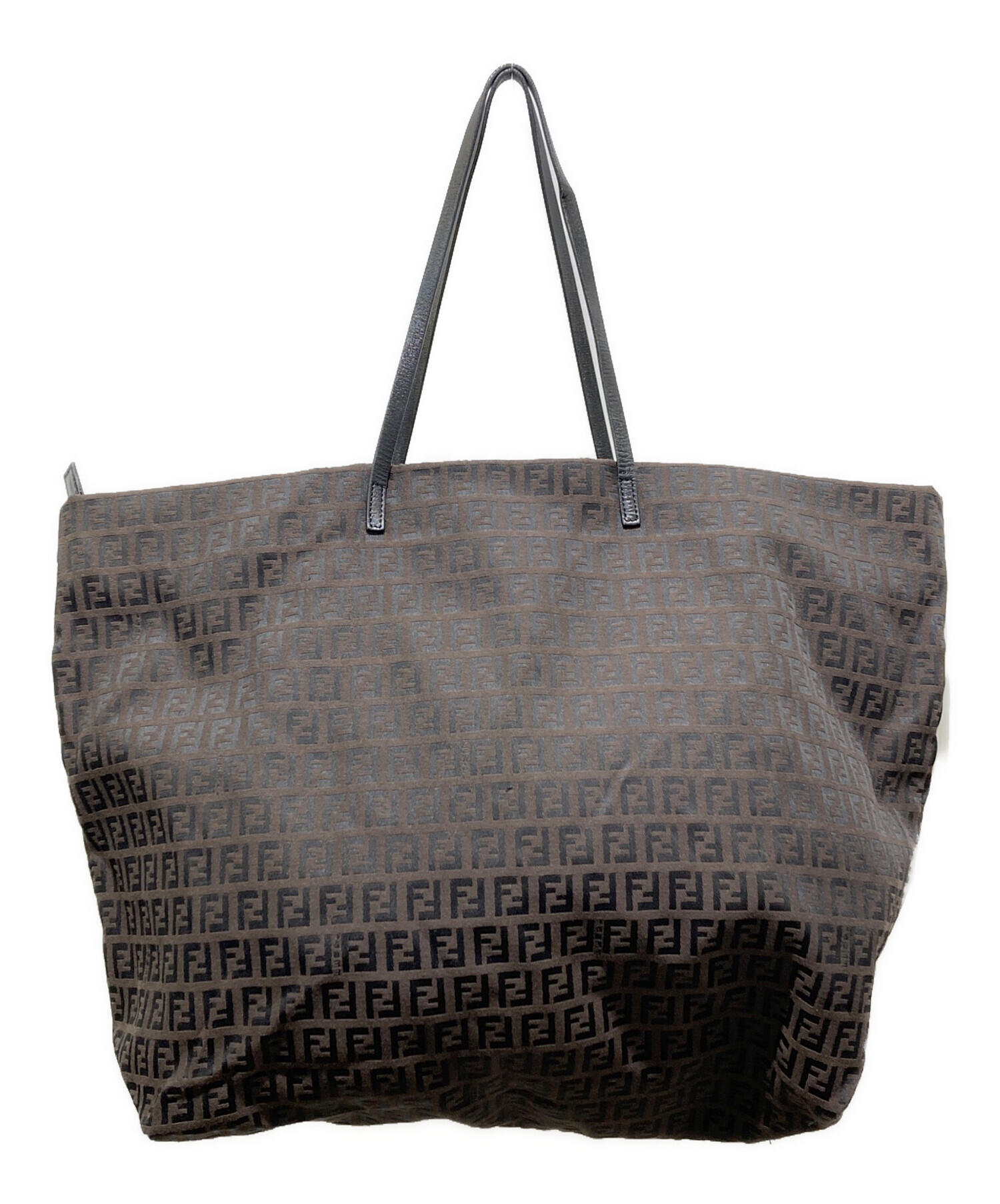 中古・古着通販】FENDI (フェンディ) ズッカ柄トートバッグ ブラウン