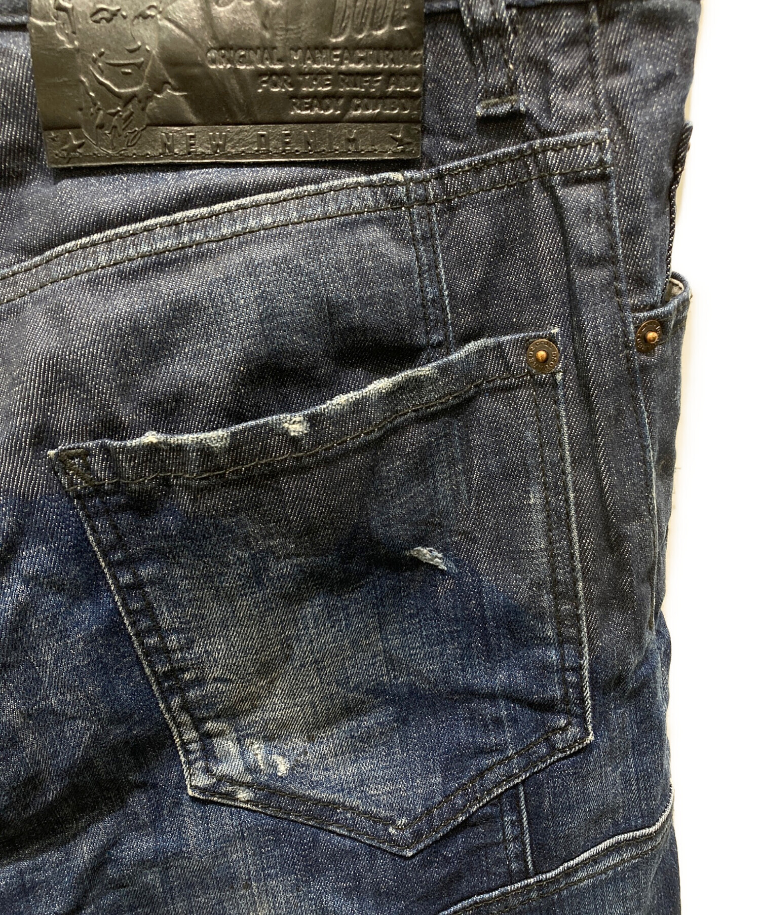 DSQUARED2 LEATHER BIKER JEAN サイズ48 DSQUARED2 ディースクエアード TIDY BIKER JEAN バイカージーンズ