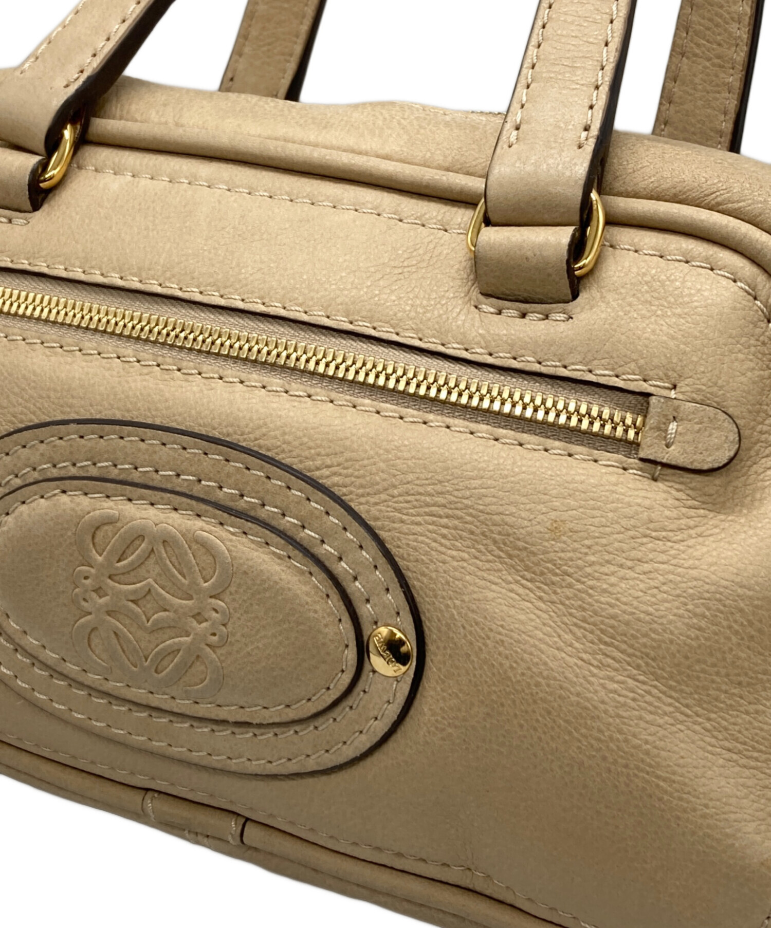 中古・古着通販】LOEWE (ロエベ) アナグラムタッセルハンドバッグ 