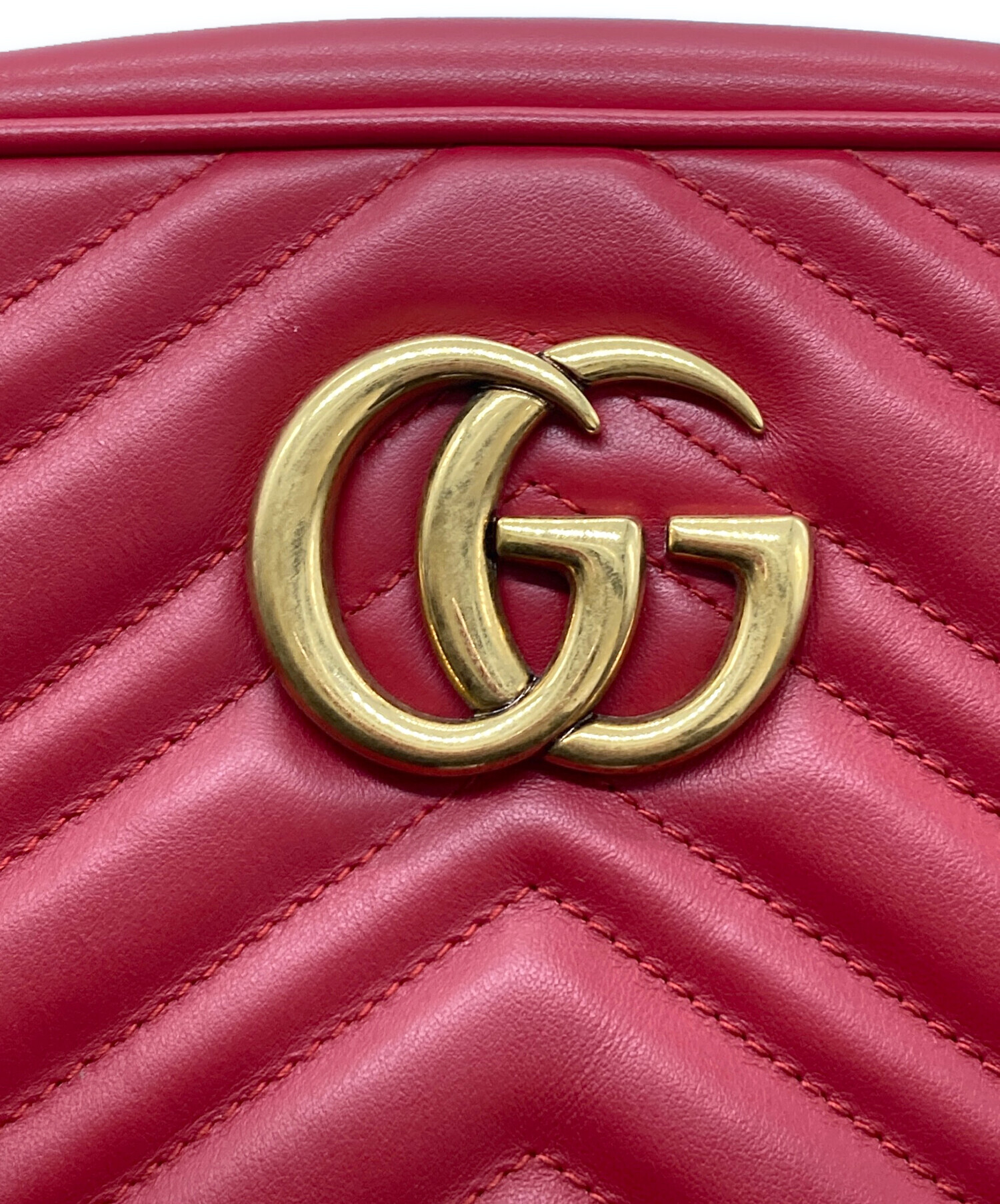 中古・古着通販】GUCCI (グッチ) チェーンショルダーバッグ GG