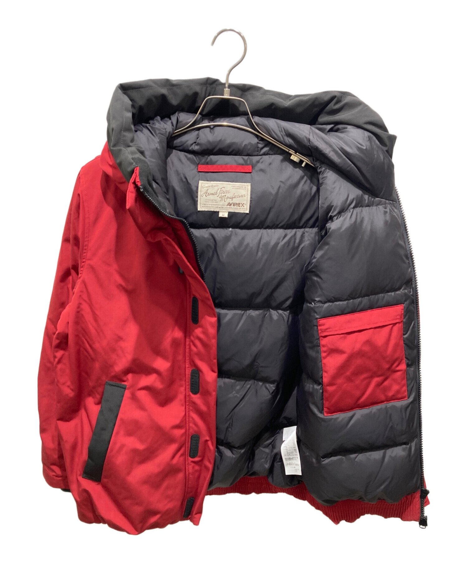 中古・古着通販】AVIREX (アヴィレックス) MILITARY FUNCTION レッド 