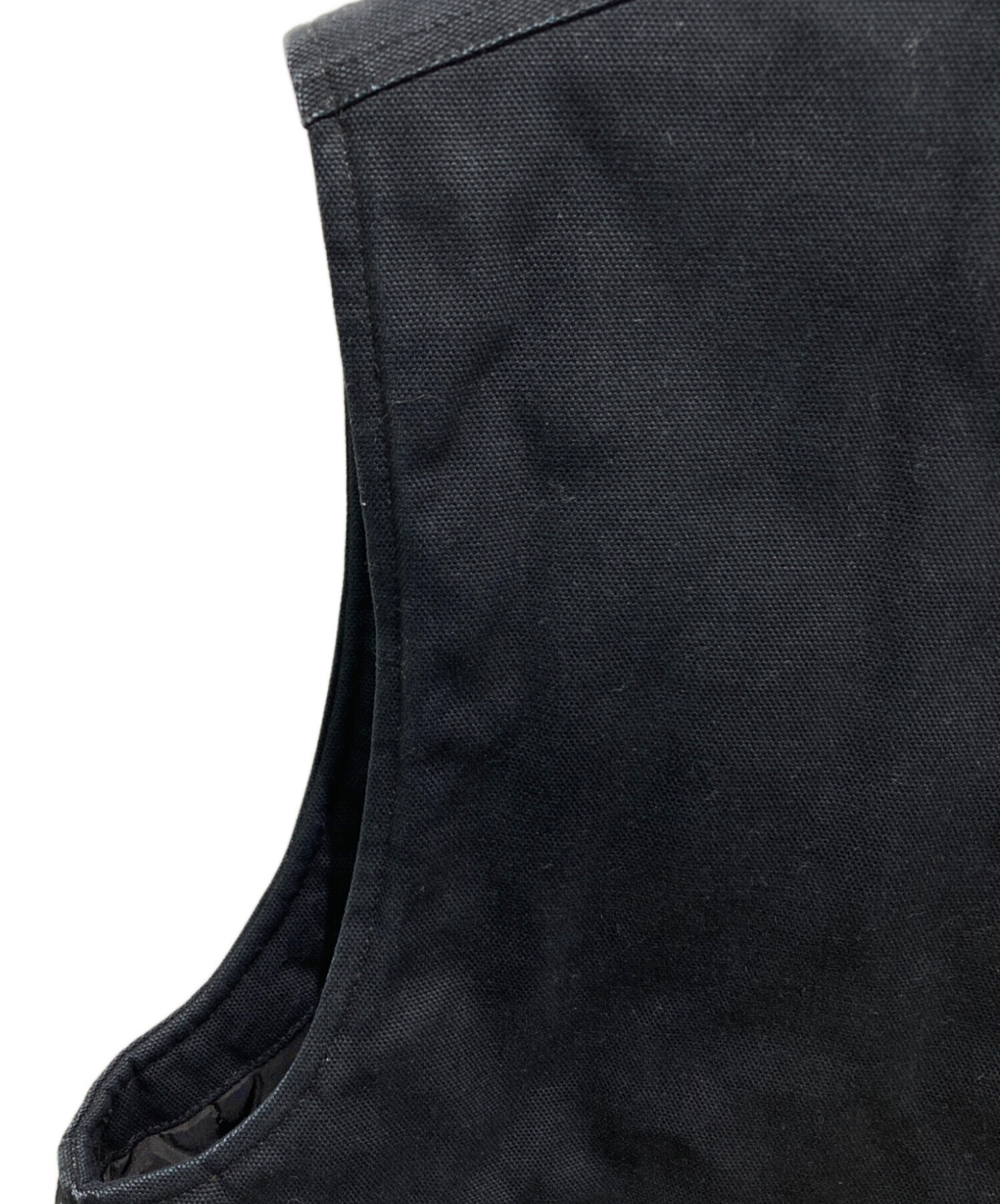 中古・古着通販】CarHartt (カーハート) ダックベスト ブラック サイズ