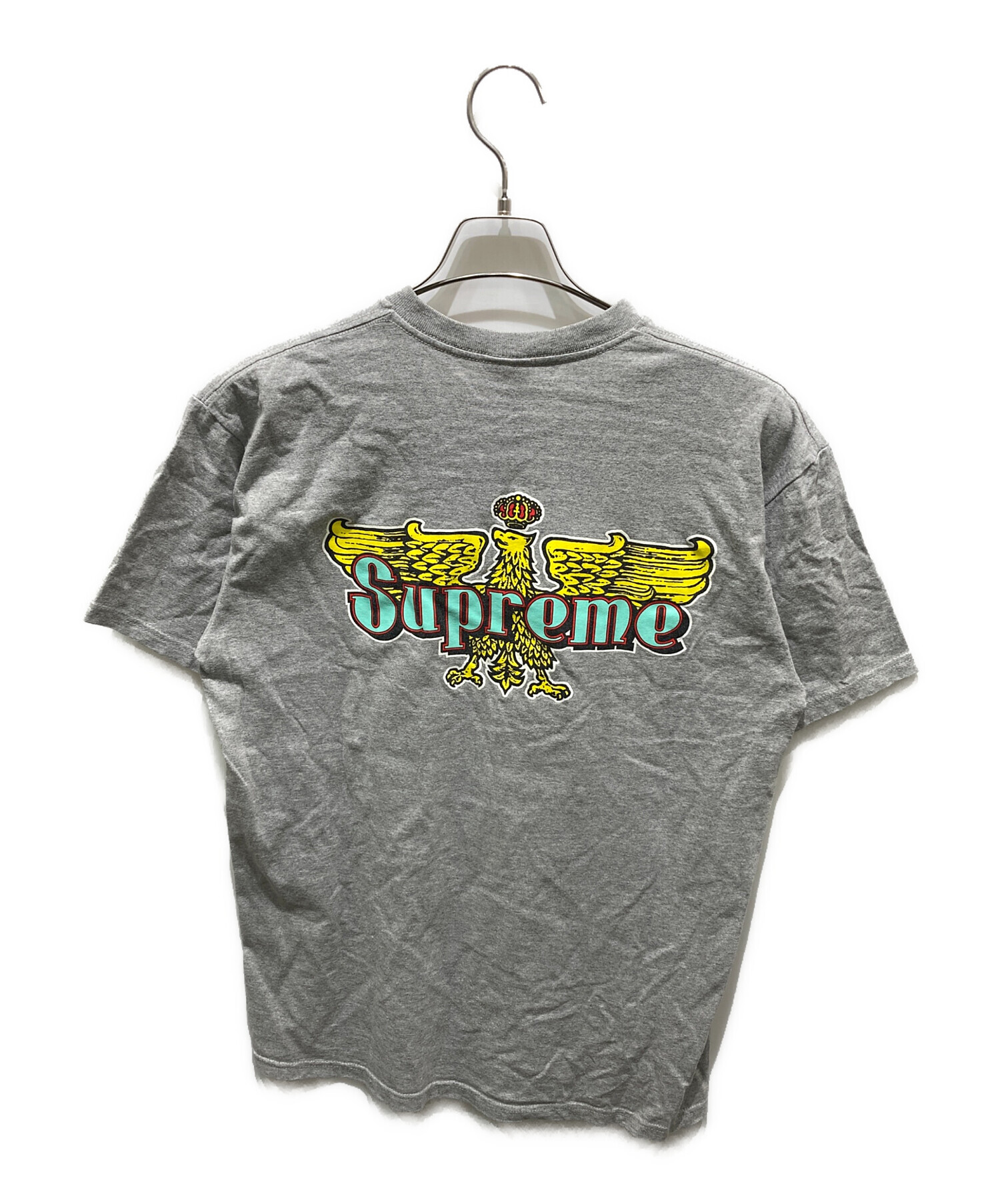 中古・古着通販】SUPREME (シュプリーム) Celeste Eagle Tee グレー 
