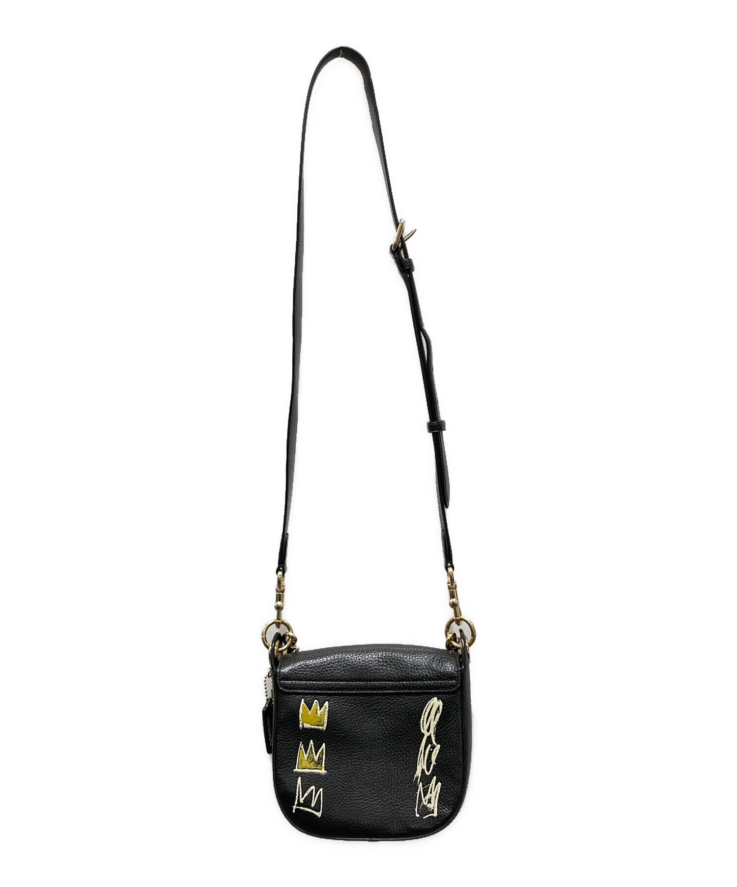 COACH ジャンミシェル バスキアコラボショルダーバッグ 中古・古着通販】COACH (コーチ) JEAN-MICHEL BASQUIAT (ジャン