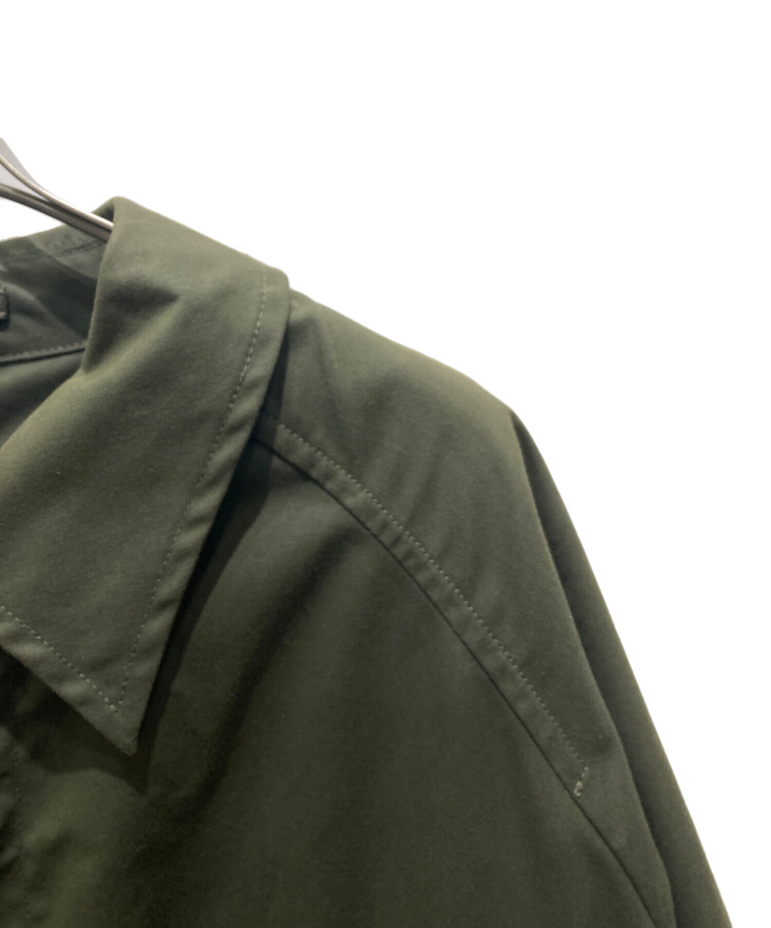 中古・古着通販】VALSTAR (ヴァルスター) ステンカラーコート カーキ