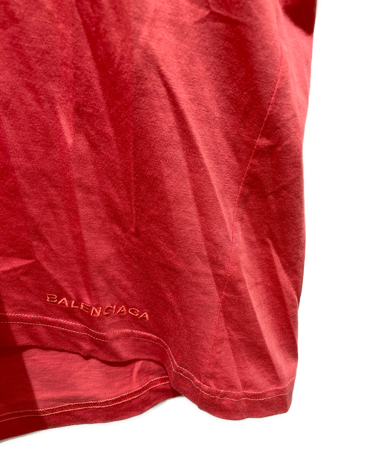 中古・古着通販】BALENCIAGA (バレンシアガ) ワンポイントロゴTシャツ