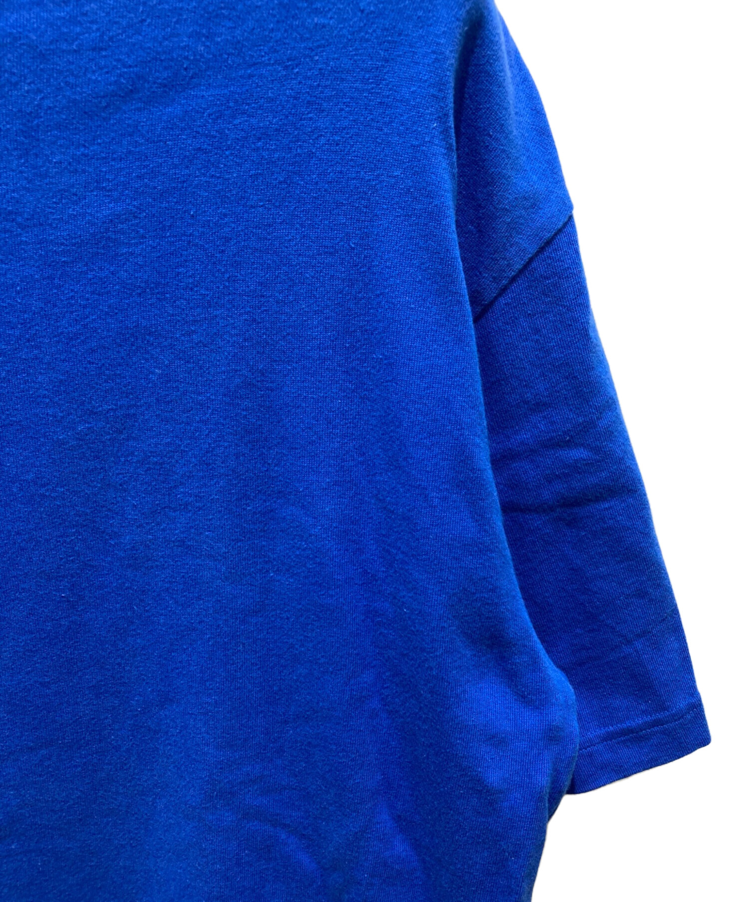 中古・古着通販】BALENCIAGA (バレンシアガ) バックロゴTシャツ ブルー