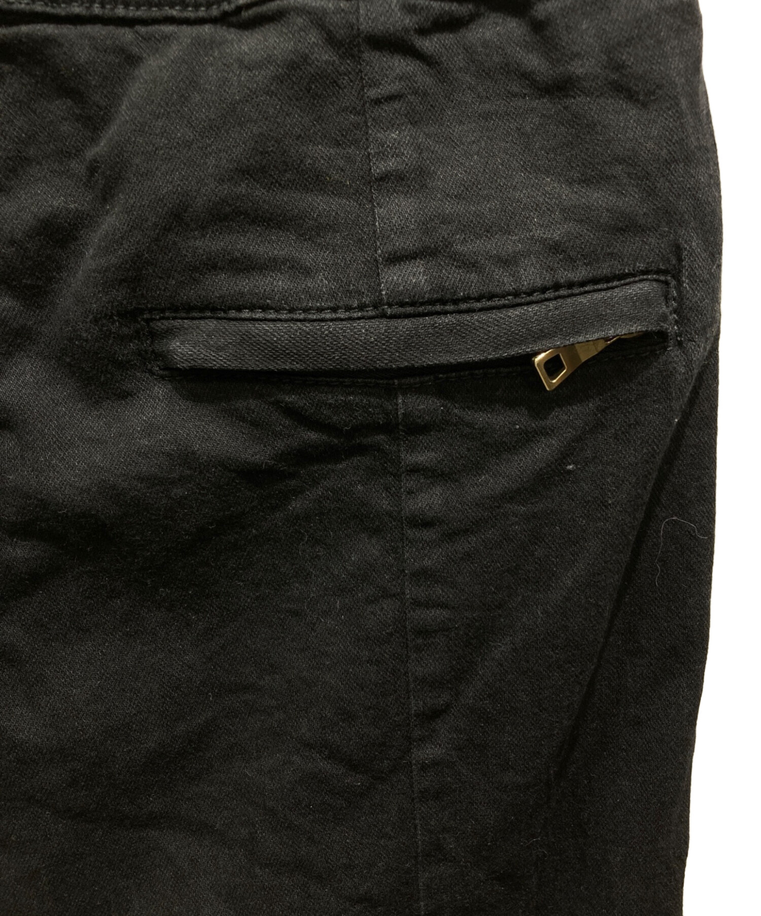 中古・古着通販】BALMAIN (バルマン) スキニーパンツ ブラック サイズ