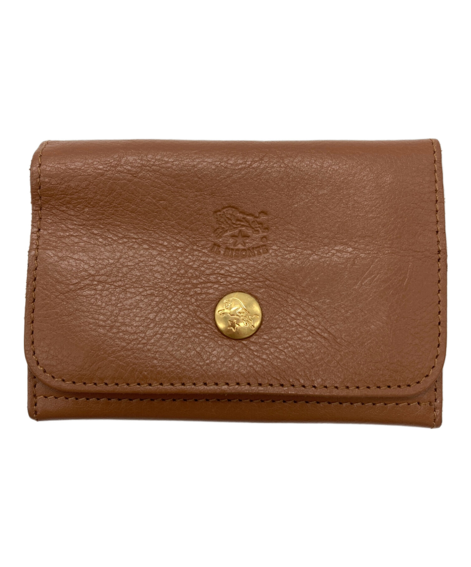 中古・古着通販】IL BISONTE (イル ビゾンテ) カードケース ブラウン