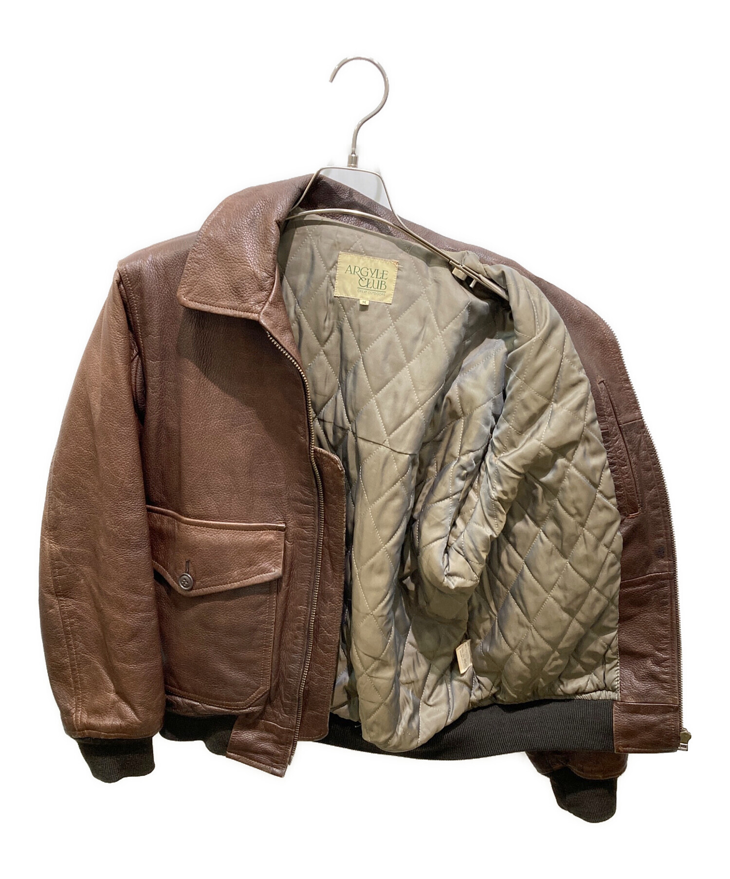 中古・古着通販】ARGYLE CLUB (アーガイル クラブ) レザージャケット