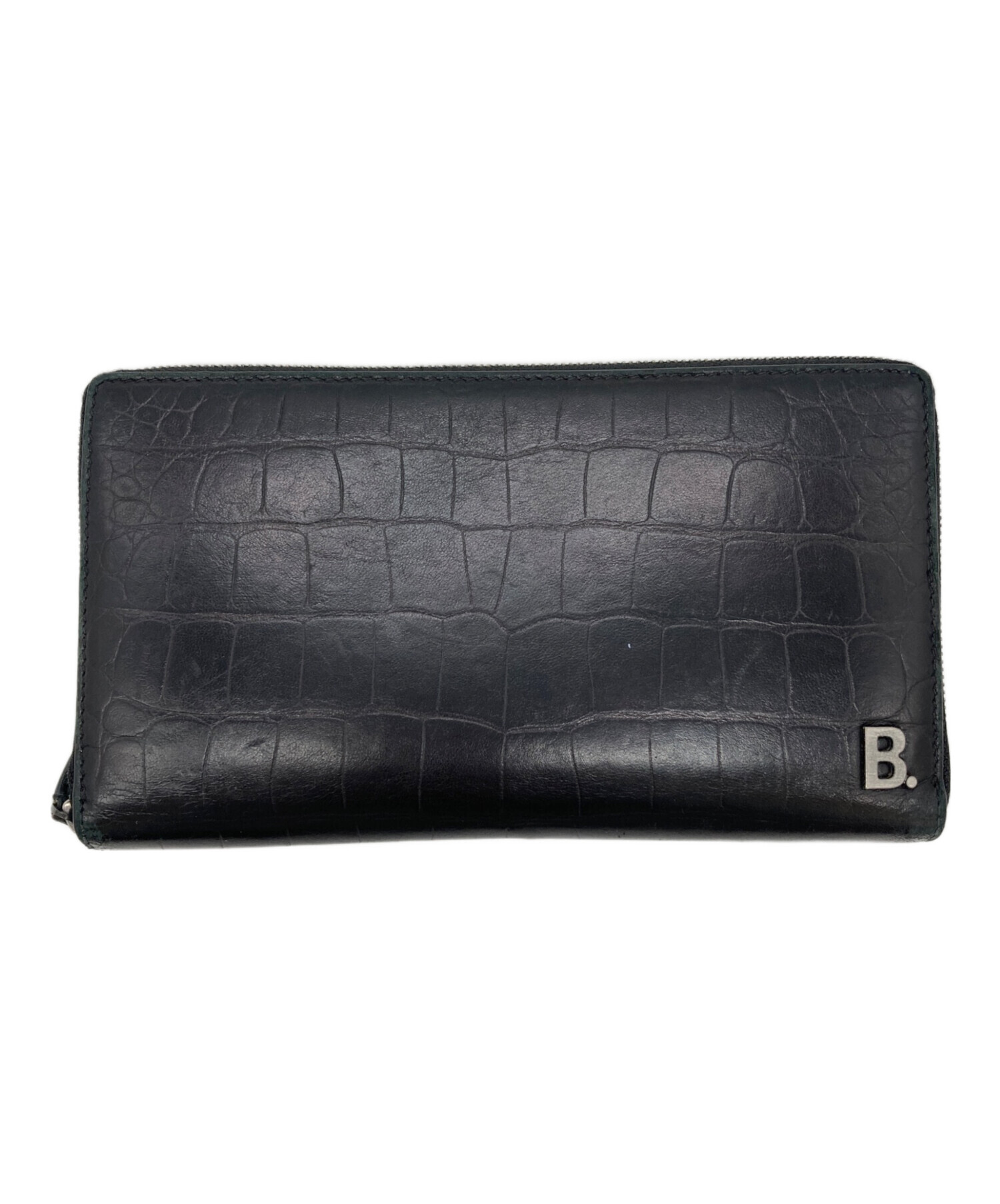 バレンシアガ 長財布 未使用 中古・古着通販】BALENCIAGA (バレンシアガ) 長財布 ブラック