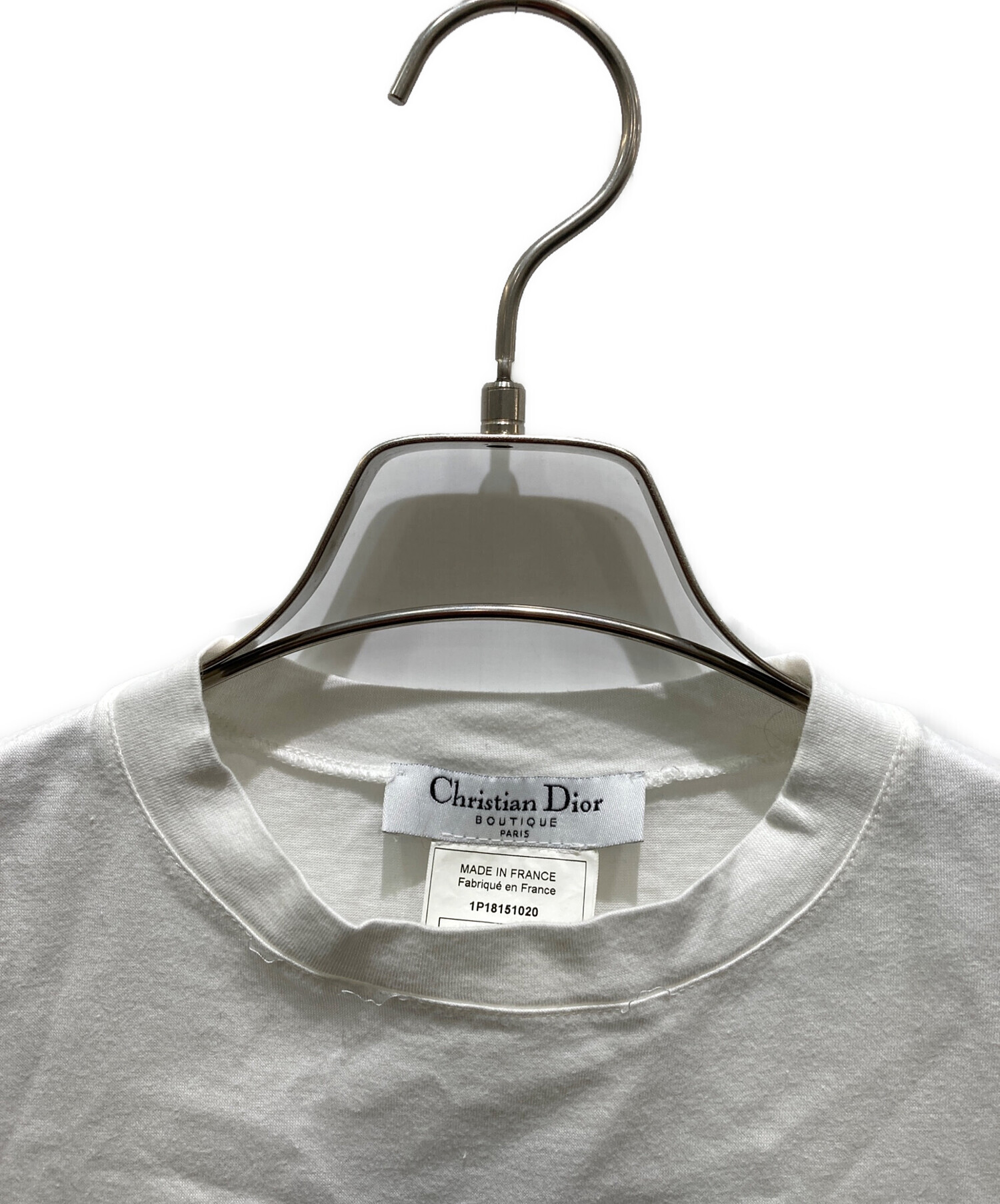 中古・古着通販】Dior (ディオール) ノースリーブカットソー ホワイト