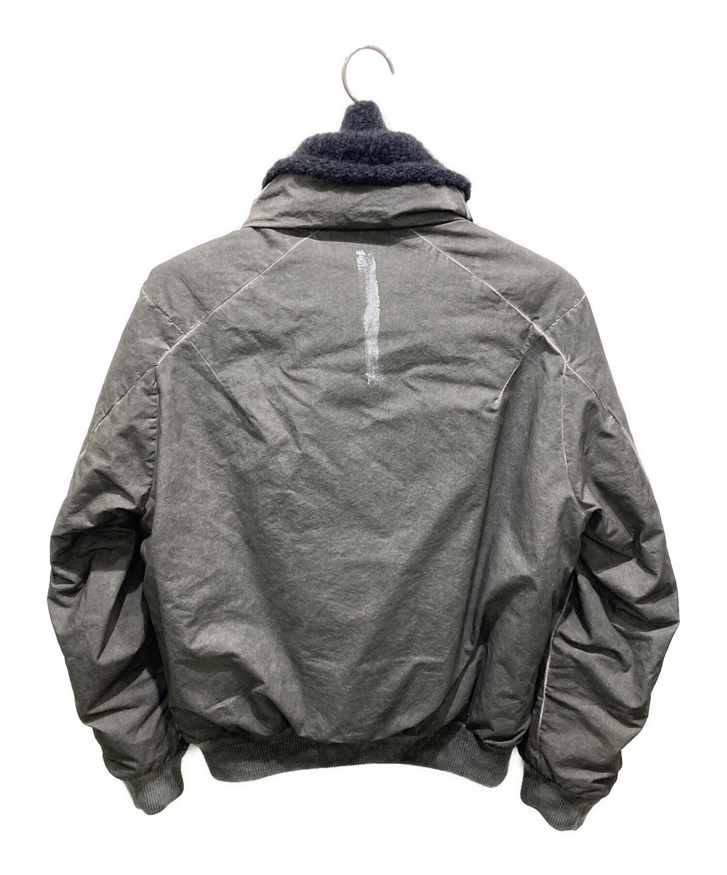 中古・古着通販】TRANSIT UOMO (トランジット ウオモ) 加工ジップ