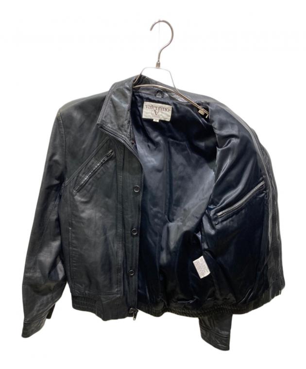 VALENTINO UOMO ヴィンテージ レザージャケット 80s 90s VALENTINO(ヴァレンティノ/ヴァレンチノ) ヴィンテージラムレザー