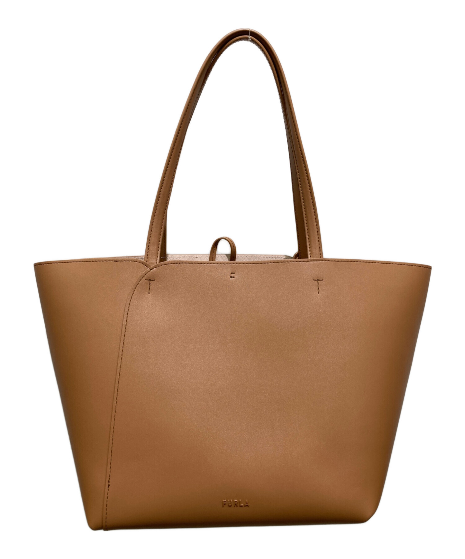 中古・古着通販】FURLA (フルラ) トートバッグ ブラウン｜ブランド