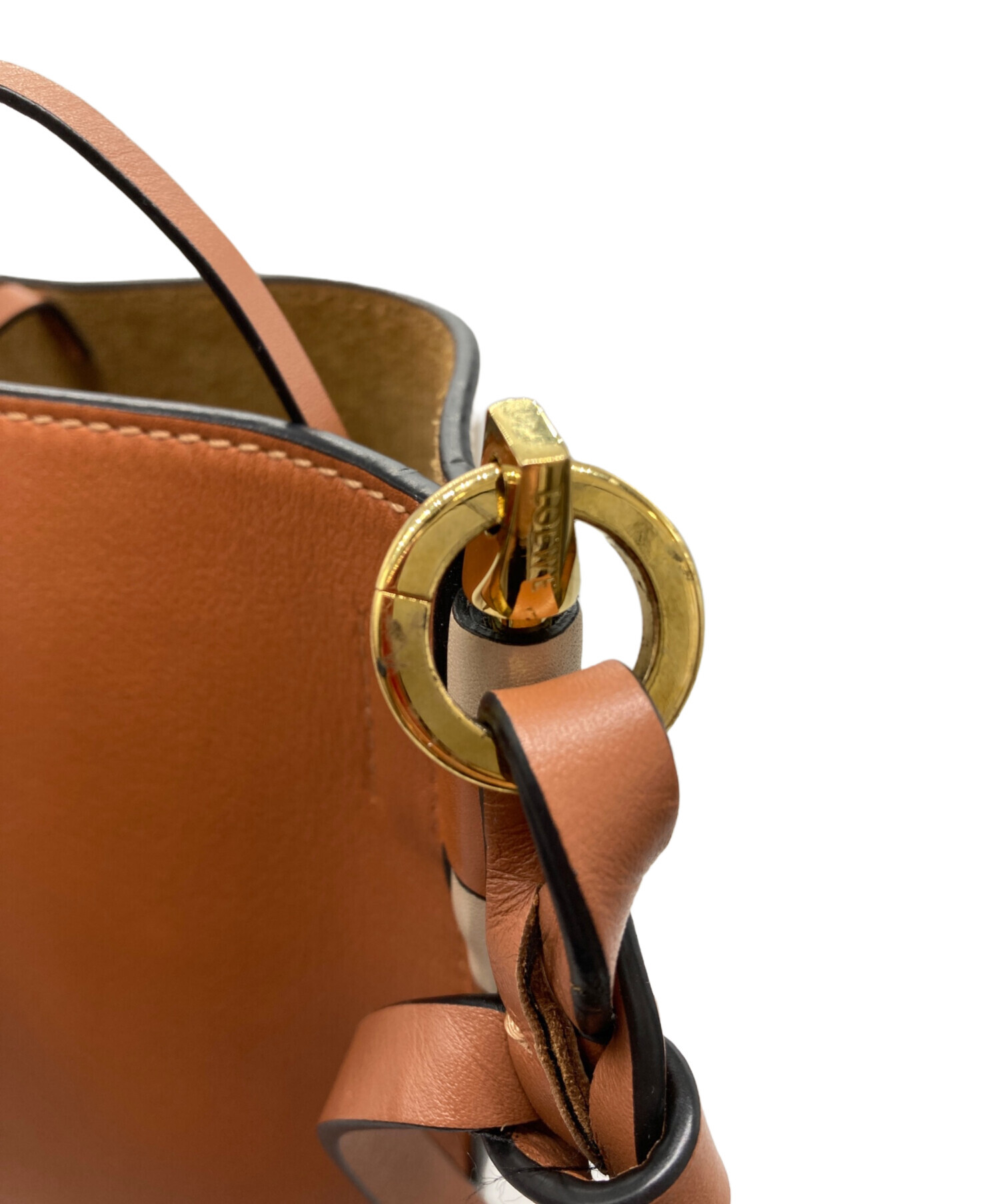 中古・古着通販】LOEWE (ロエベ) ゲートアナグラムバケットショルダー