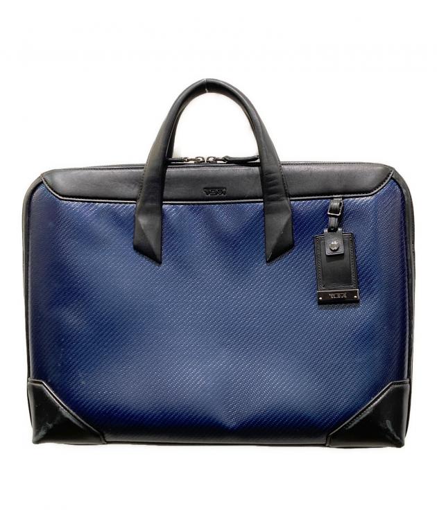 TUMIトゥミ ブリーフケース シルバー【未使用保管品・数量限定】 中古・古着通販】TUMI (トゥミ) ブリーフケース ネイビー｜ブランド