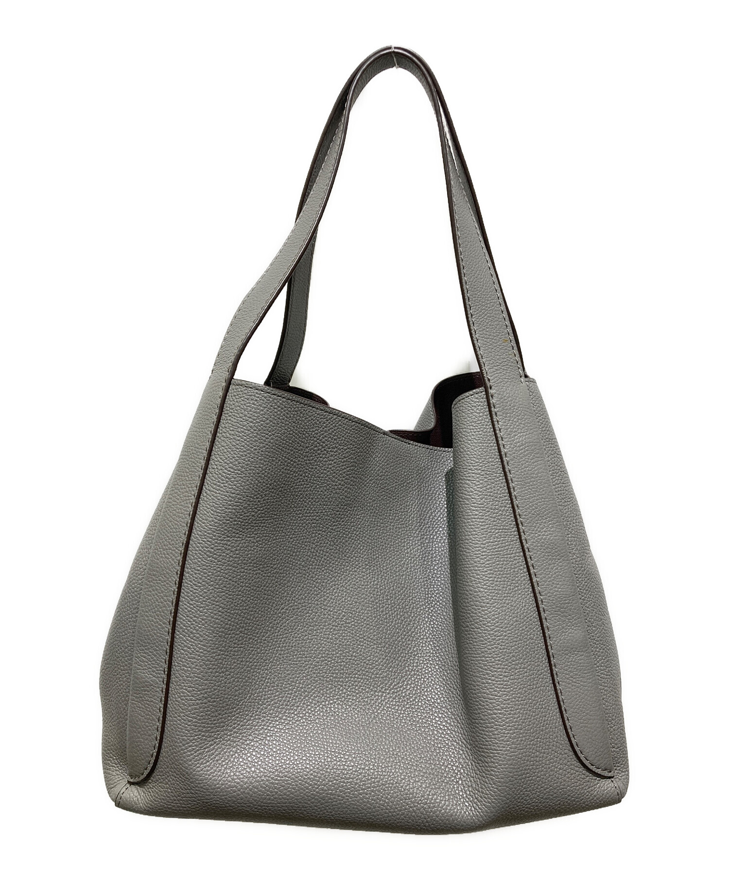 中古・古着通販】COACH (コーチ) ハドリー ホーボー グレー｜ブランド