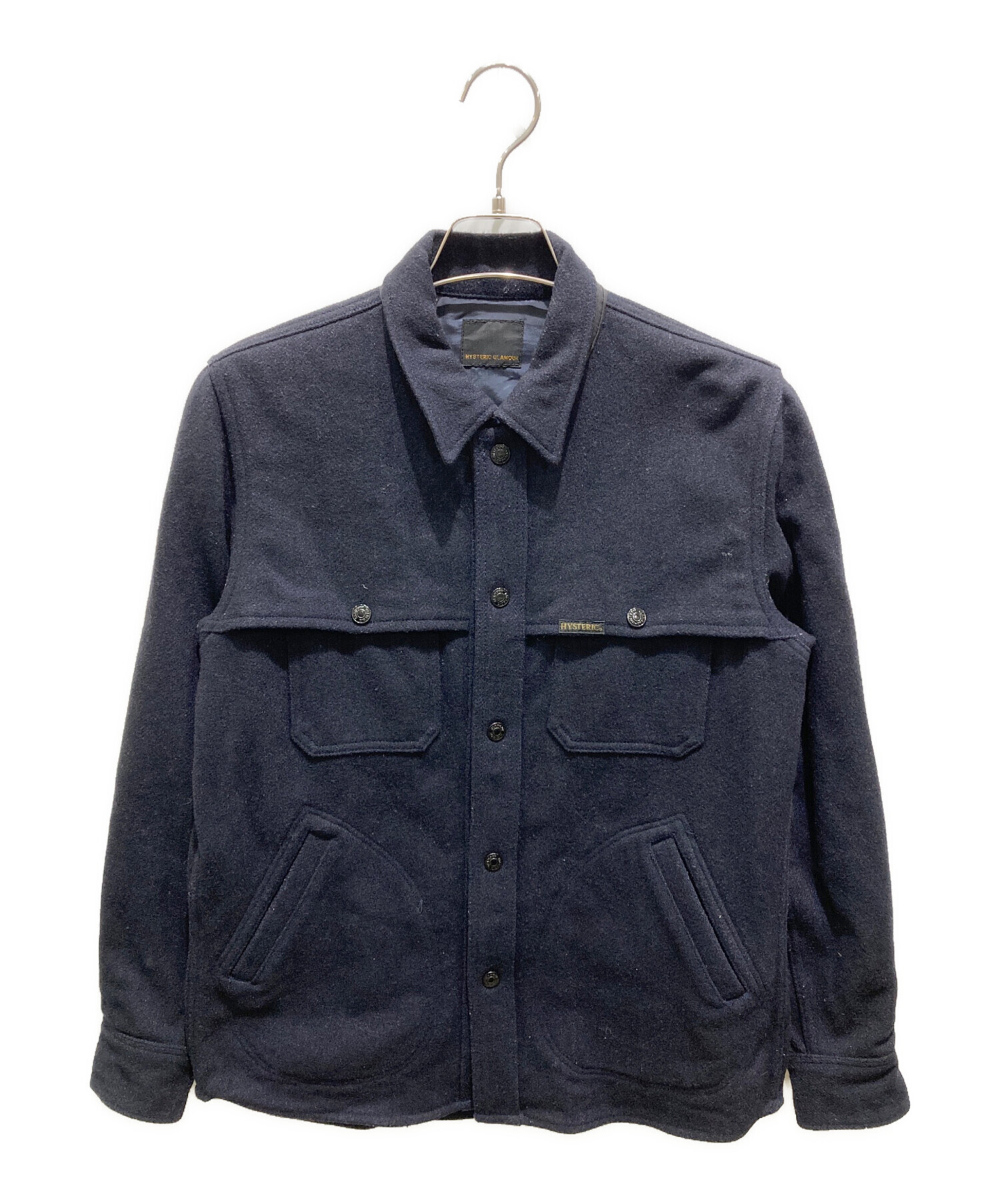 【完売Size】ヒステリックグラマー CPO シャツジャケット 刺繍 STATE OF HYSTERIC刺繍 CPOシャツジャケット|HYSTERIC GLAMOUR MEN