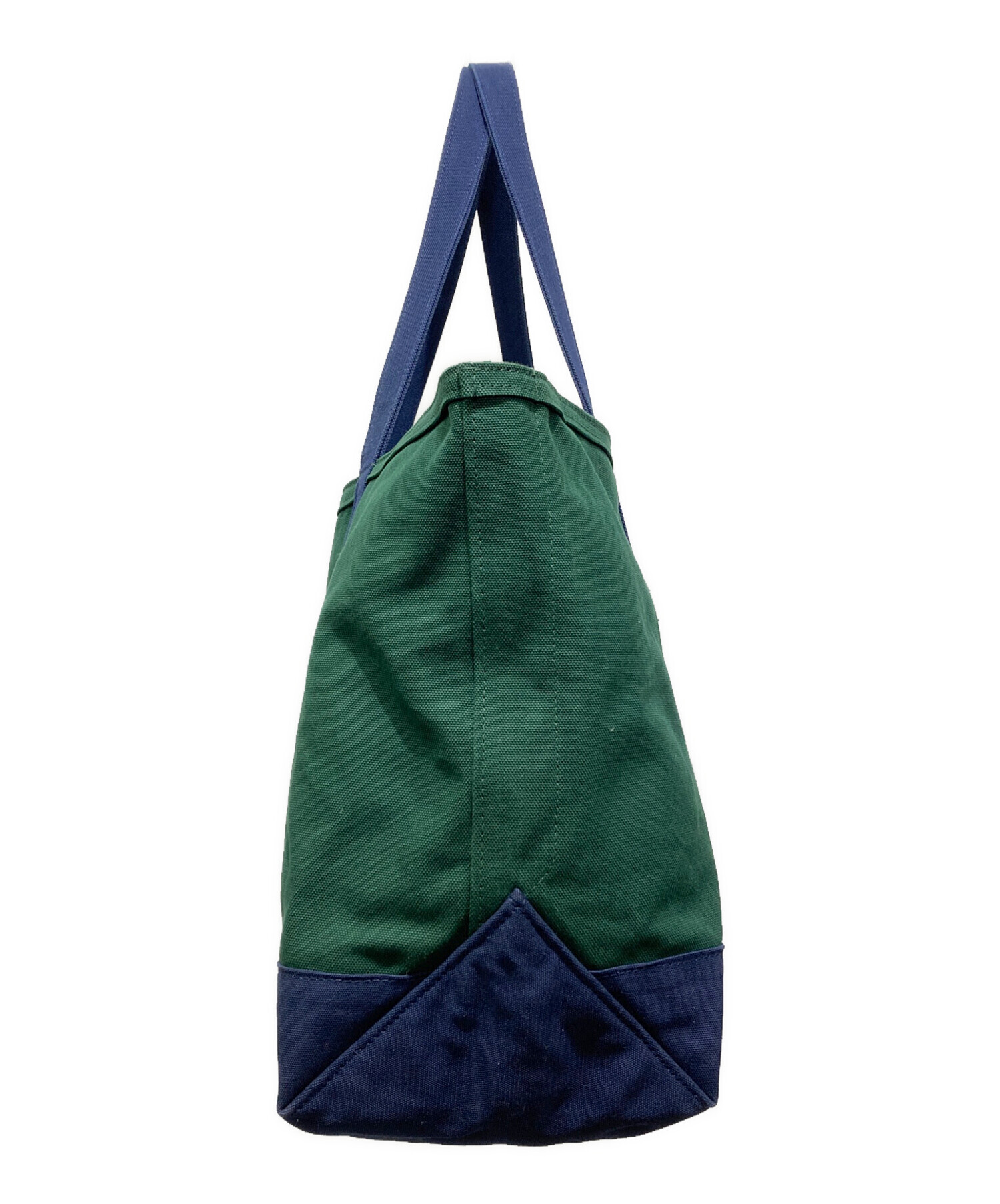 新品✨Ralph Lauren ラルフローレン　ベア緑/ネイビー トートバッグ 中古・古着通販】POLO RALPH LAUREN (ポロ・ラルフローレン) ポロベア