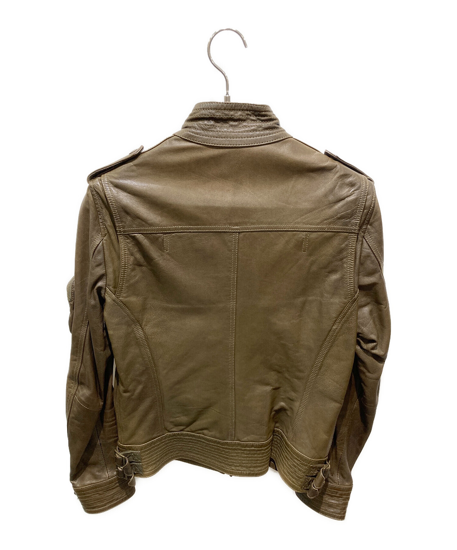 ジャケット・アウター Tete homme goat leather fur jacket Tete homme goat leather fur jacket