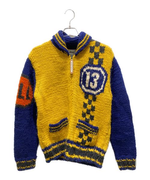 美品 HYSTERIC GLAMOUR カーディガン デビルガール イエロー L 中古・古着通販】Hysteric Glamour (ヒステリックグラマー) カウチン