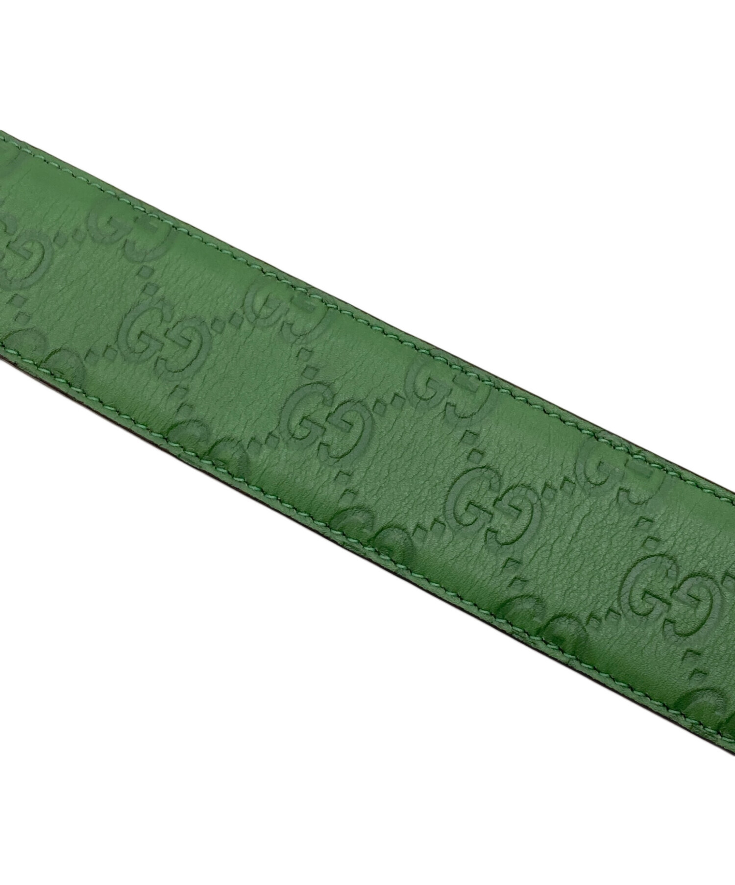 グッチ ベルト ウェブライン 100サイズ Gバックル GUCCI グリーン グッチ ベルト ウェブライン 100サイズ Gバックル GUCCI グリーン