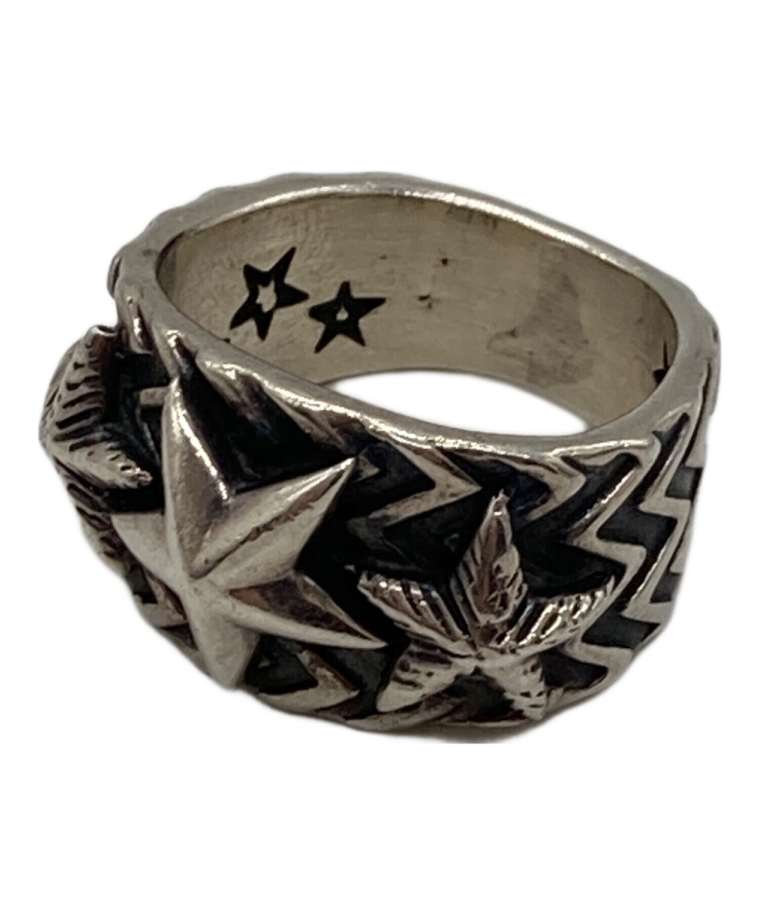 CODY SANDERSON 3 interlocking Star 約13号 コディサンダーソン 13号 コディサンダーソン スターリングsizeS 13号