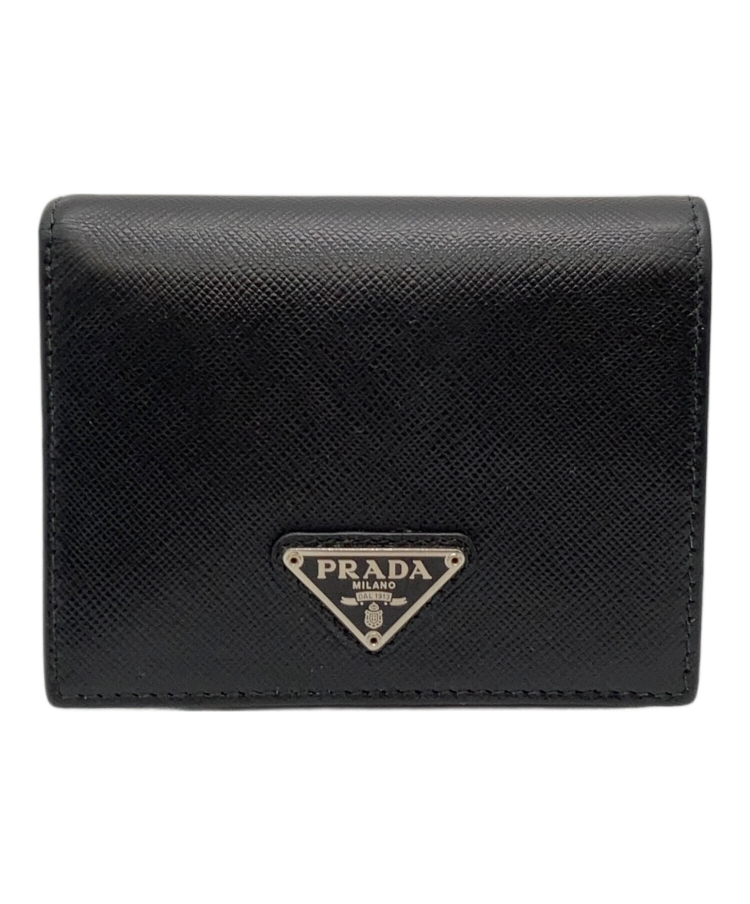 中古・古着通販】PRADA (プラダ) サフィアーノトライアングル 財布